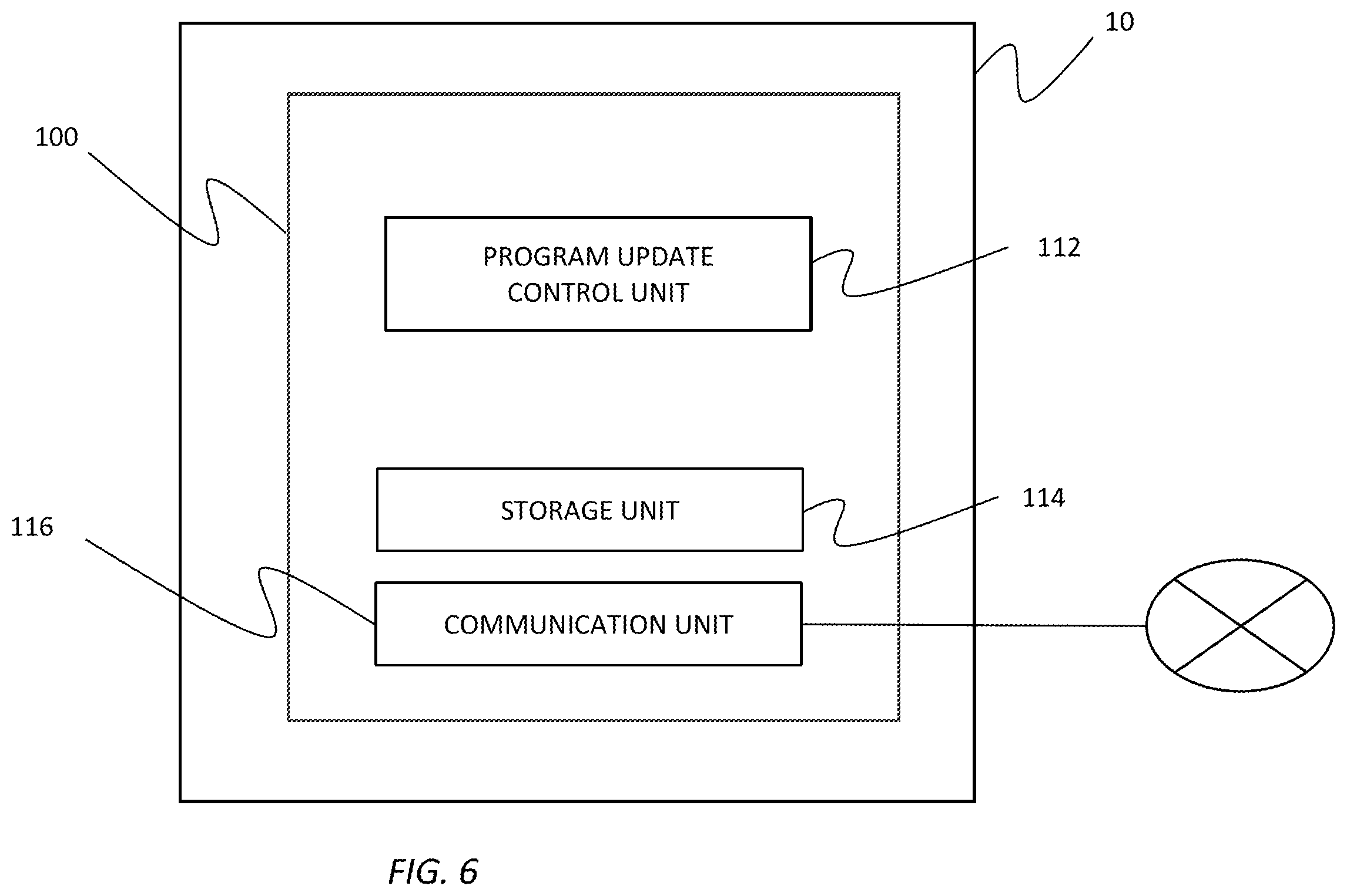 Patent US12602220 Figure 6 – Program update method, program update system and mobile object