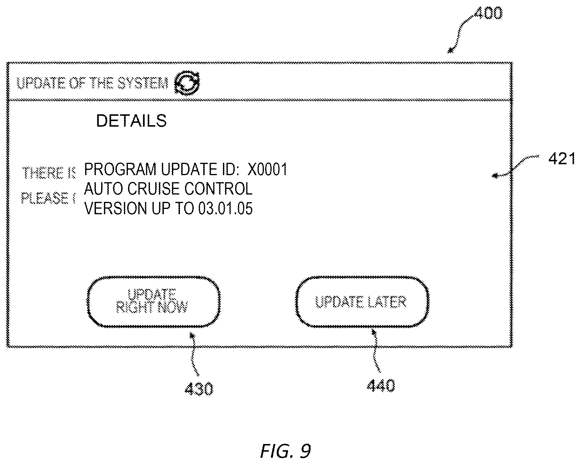 Patent US12602220 Figure 9 – Program update method, program update system and mobile object