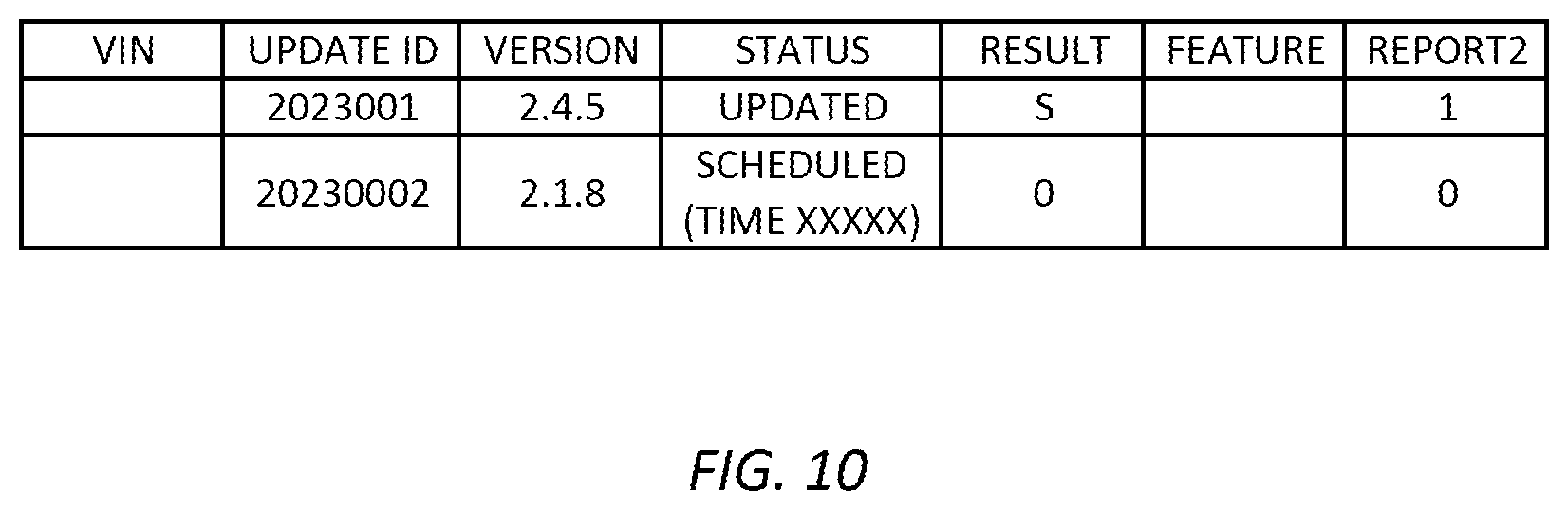 Patent US12602220 Figure 10 – Program update method, program update system and mobile object