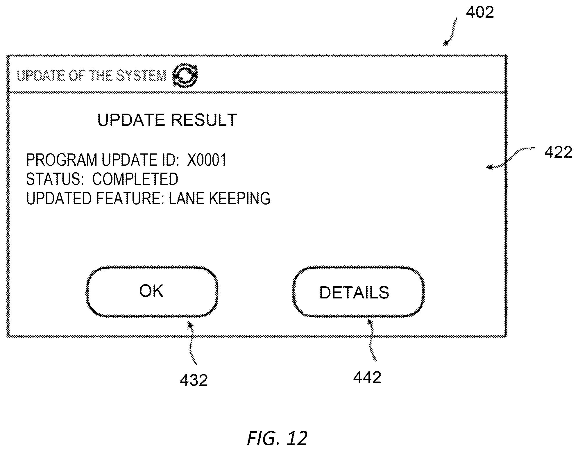Patent US12602220 Figure 12 – Program update method, program update system and mobile object