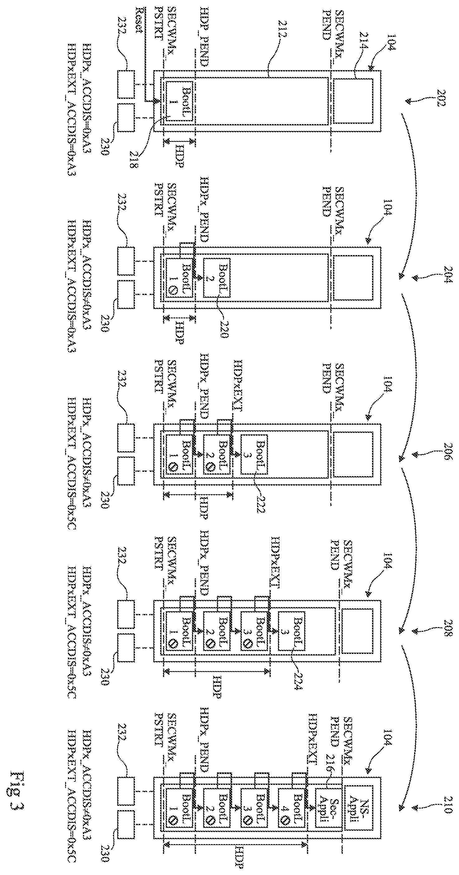 Patent US12602233 Figure 3 – Boot program emulation method