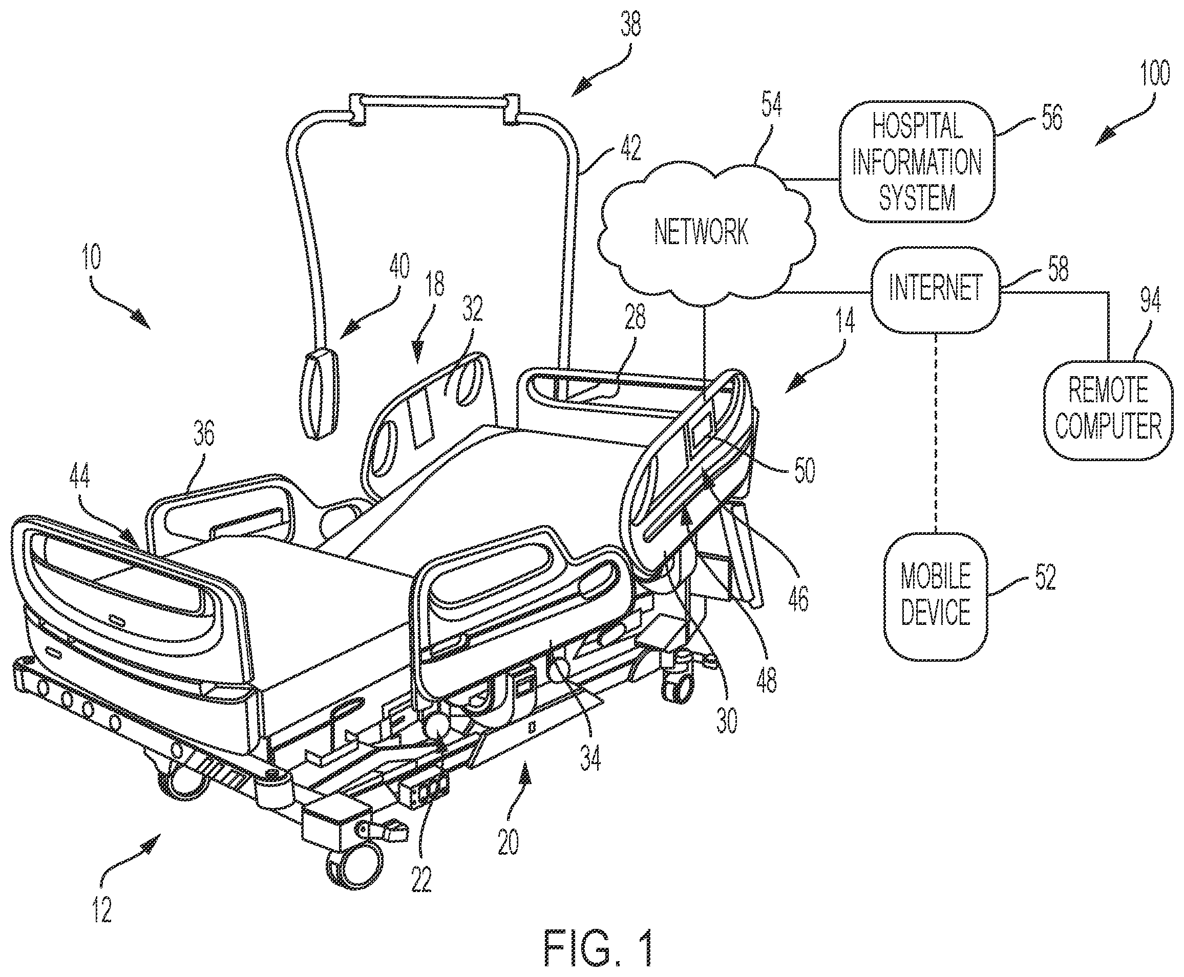 Patent US12602239 Figure 1 – Systems and methods for resolving an error condition of a medical device