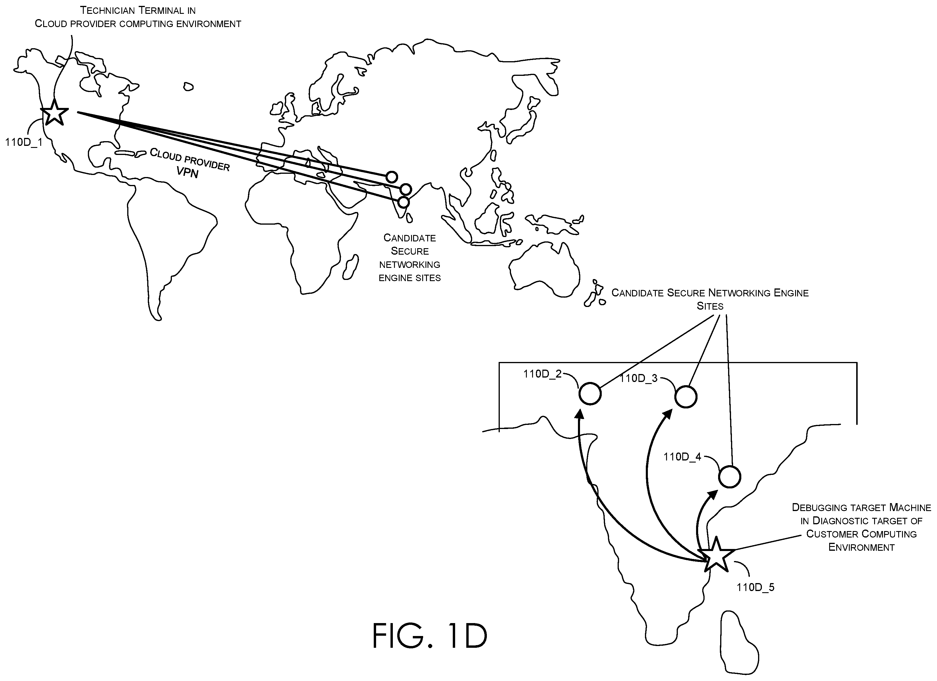 Patent US12602241 Figure 4 – Secure networking engine for a technical support management system