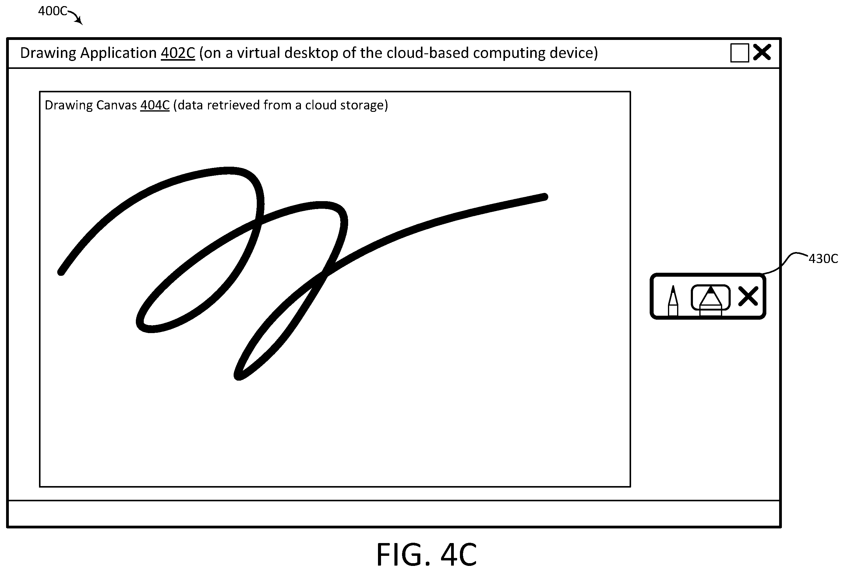 Patent US12602247 Figure 7 – Handoff of executing application between local and cloud-based computing devices