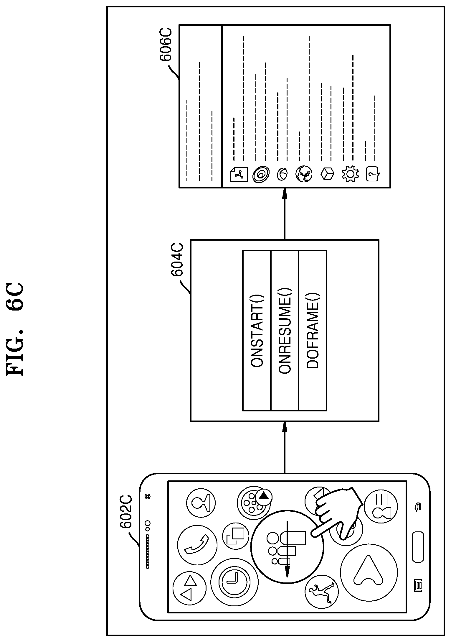 Patent US12602248 Figure 9 – Method and device of launching an application in background