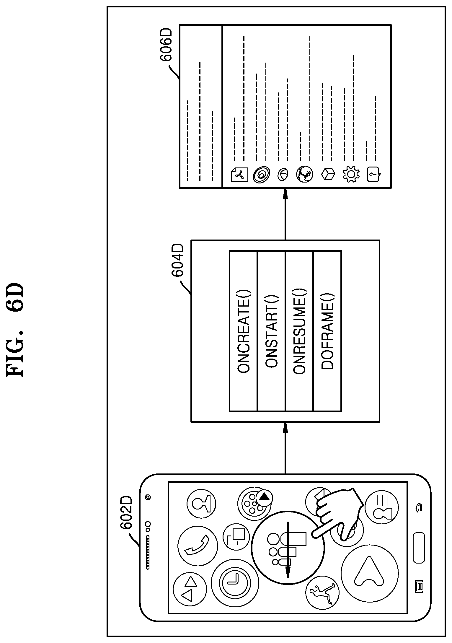 Patent US12602248 Figure 10 – Method and device of launching an application in background