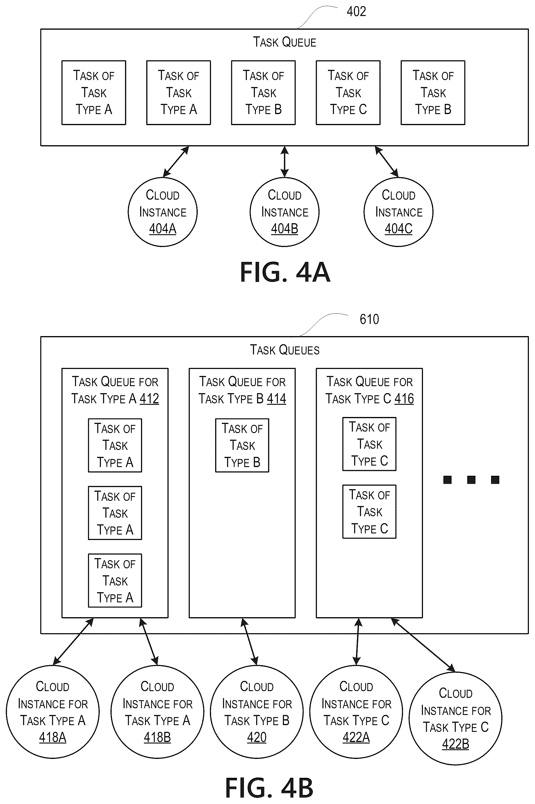 Patent US12602253 Figure 4 – Parallel processing in cloud