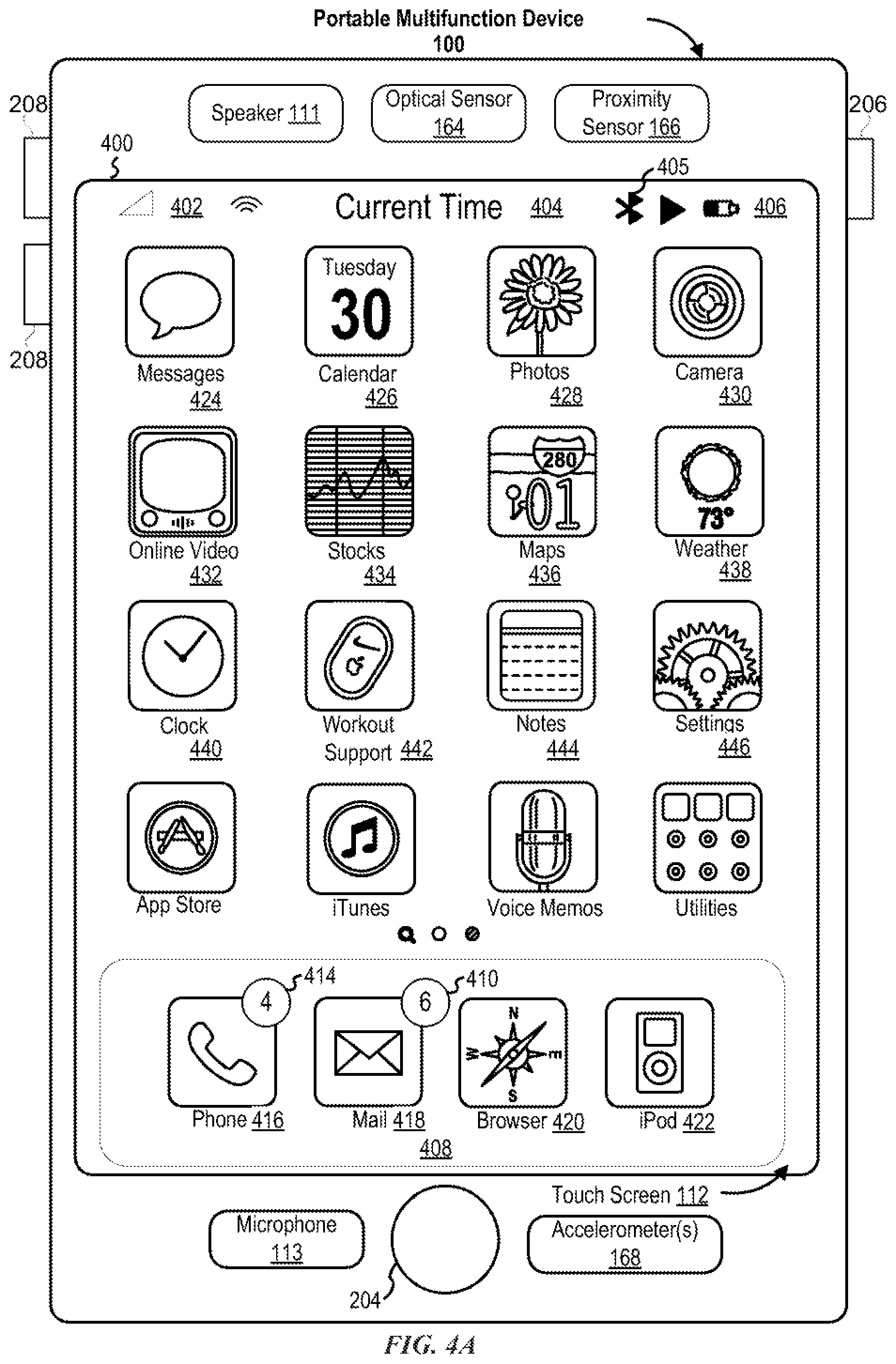Patent US12602269 Figure 5 – Multiple notification user interface