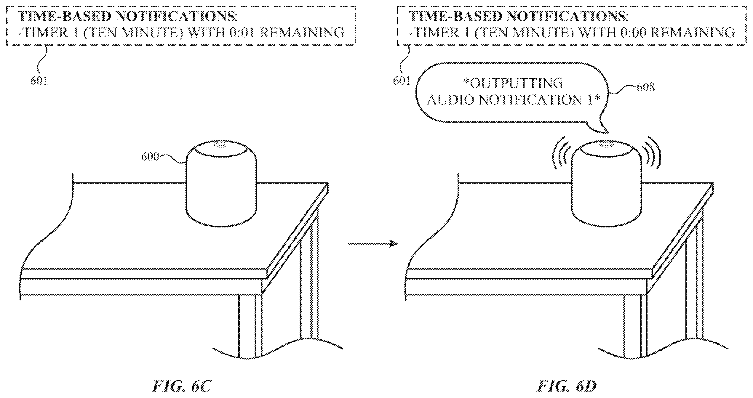 Patent US12602269 Figure 12 – Multiple notification user interface