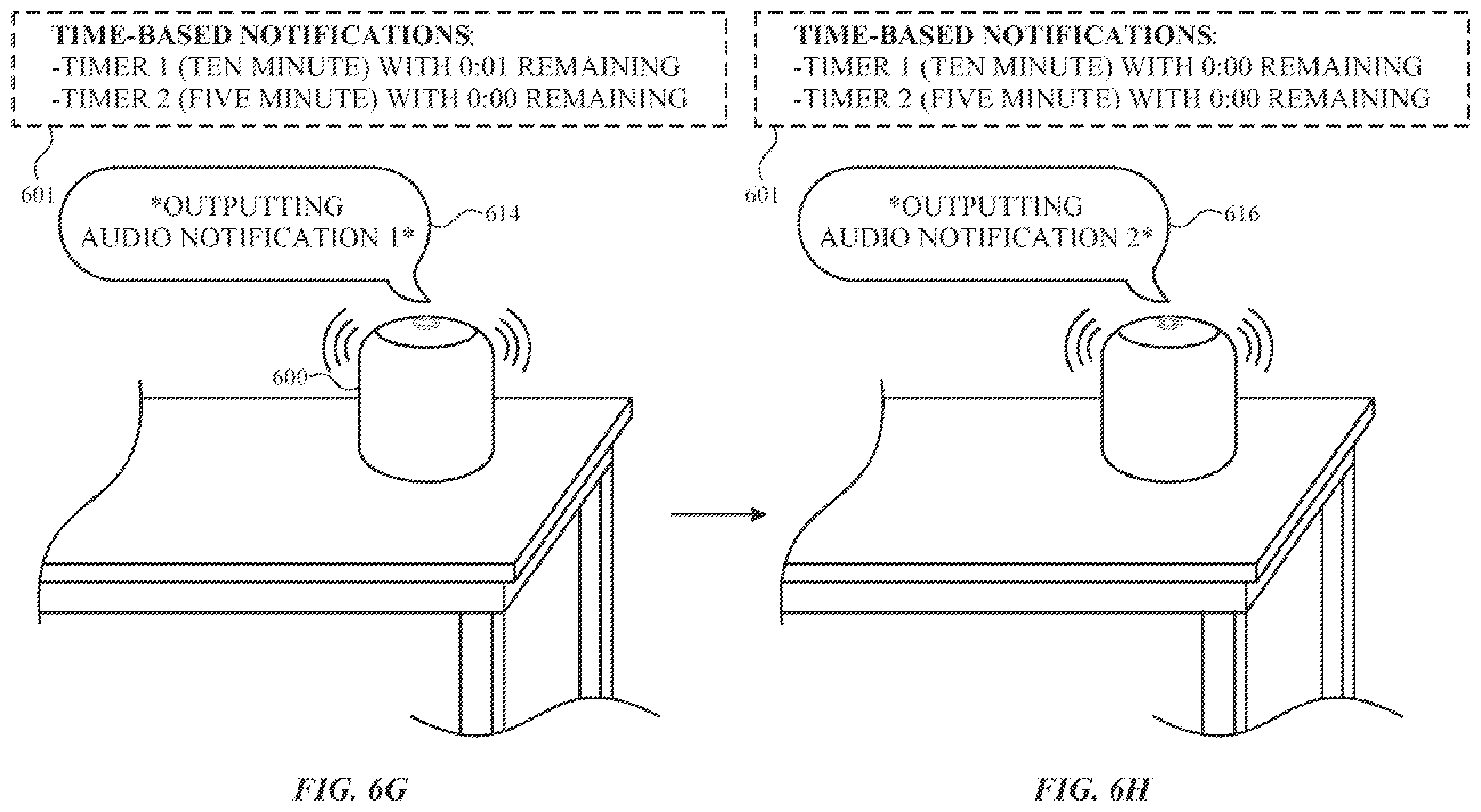 Patent US12602269 Figure 14 – Multiple notification user interface