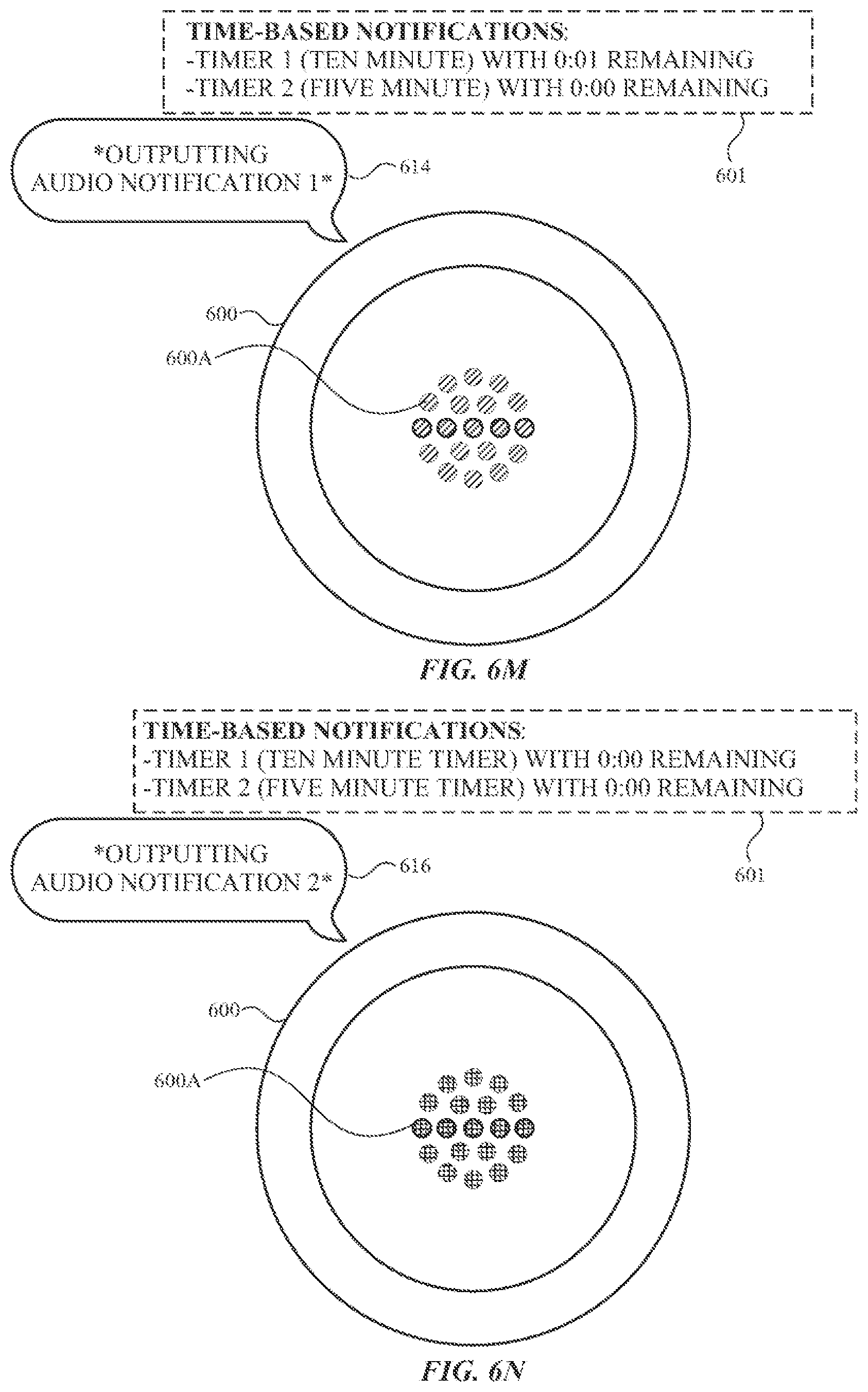Patent US12602269 Figure 18 – Multiple notification user interface