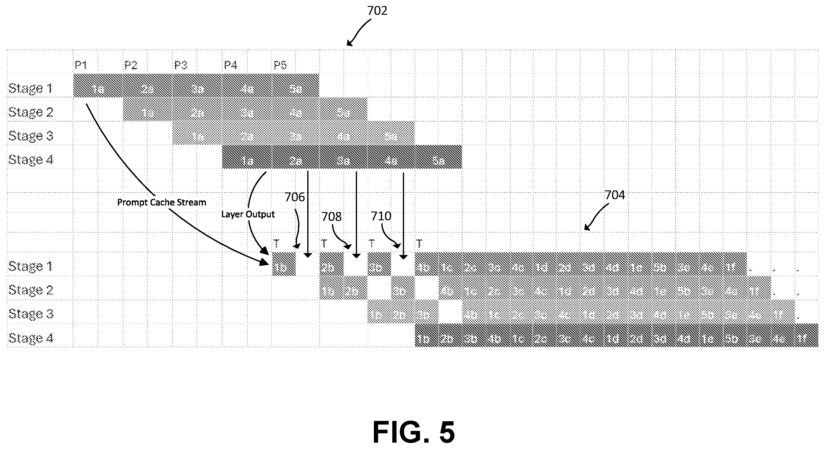Patent US12602270 Figure 6 – KV-cache streaming for improved performance and fault tolerance in generative model serving