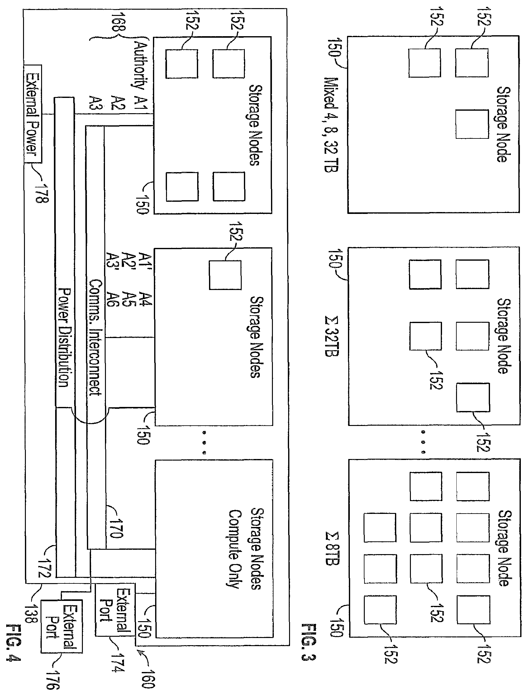 Patent US12602287 Figure 3 – Storage system utilizing independent erasure codes