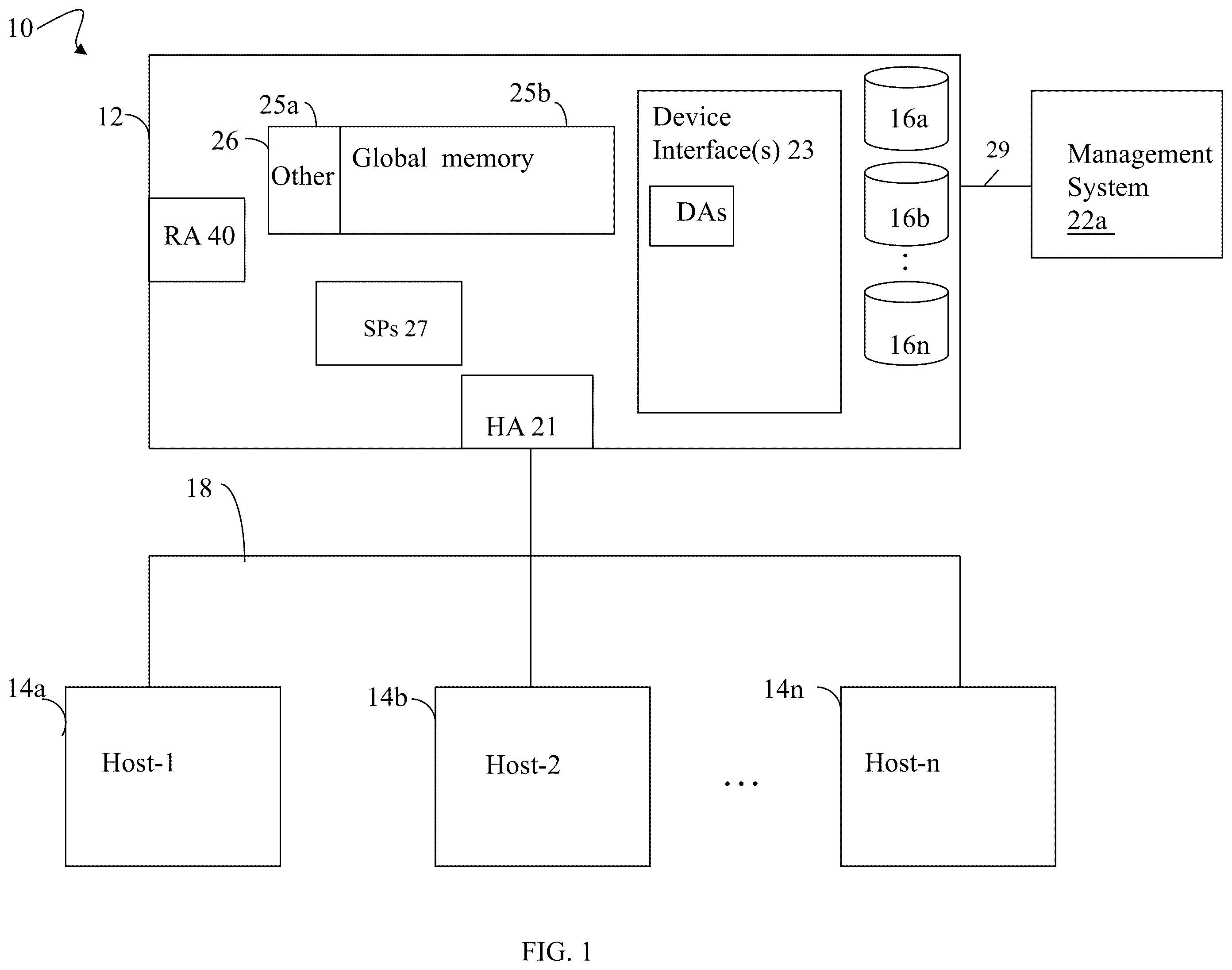 Patent US12602291 Figure 1 – Selecting candidates for demotion from a first asynchronous replication technique to a second asynchronous replication technique