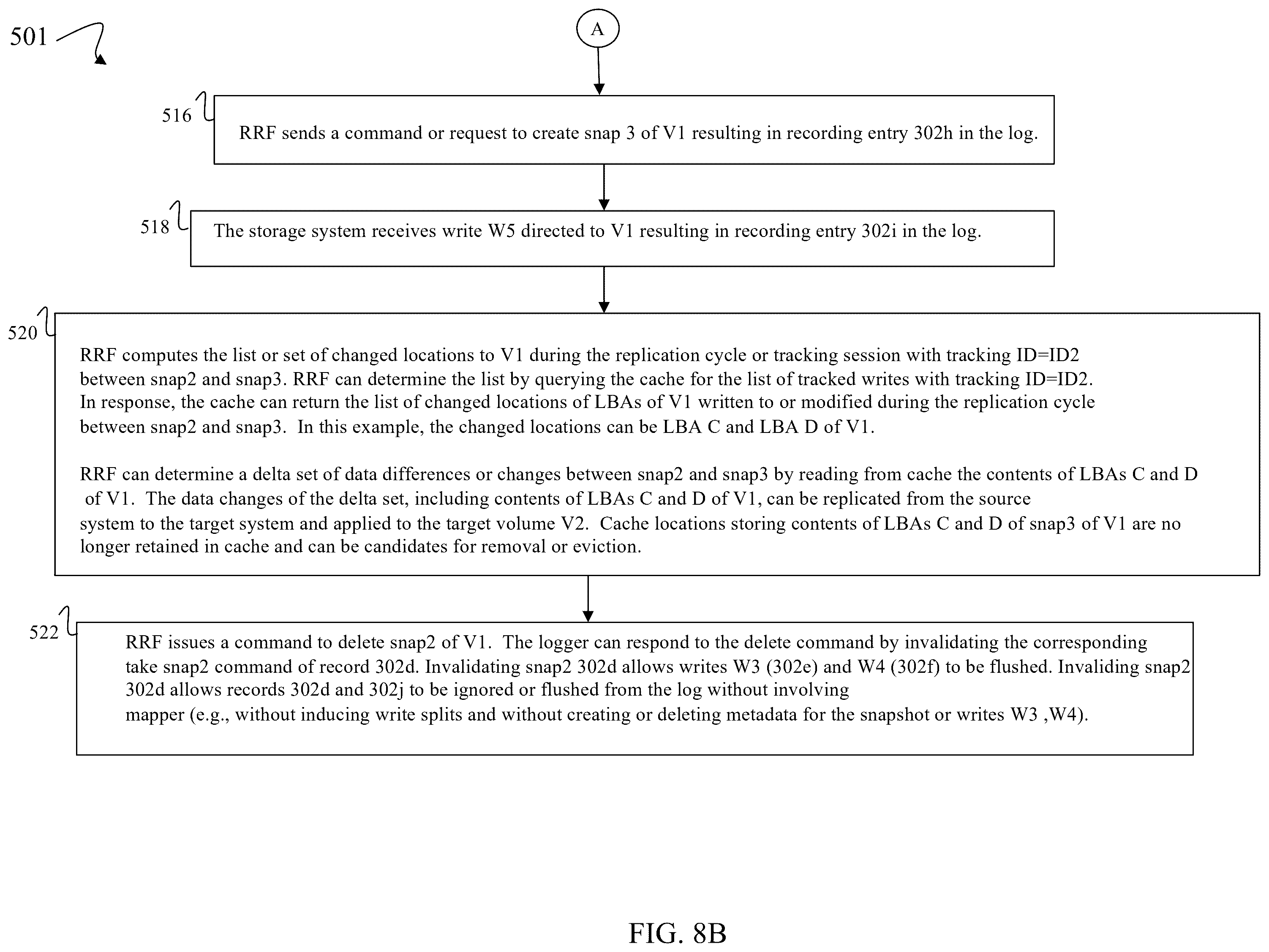 Patent US12602291 Figure 13 – Selecting candidates for demotion from a first asynchronous replication technique to a second asynchronous replication technique