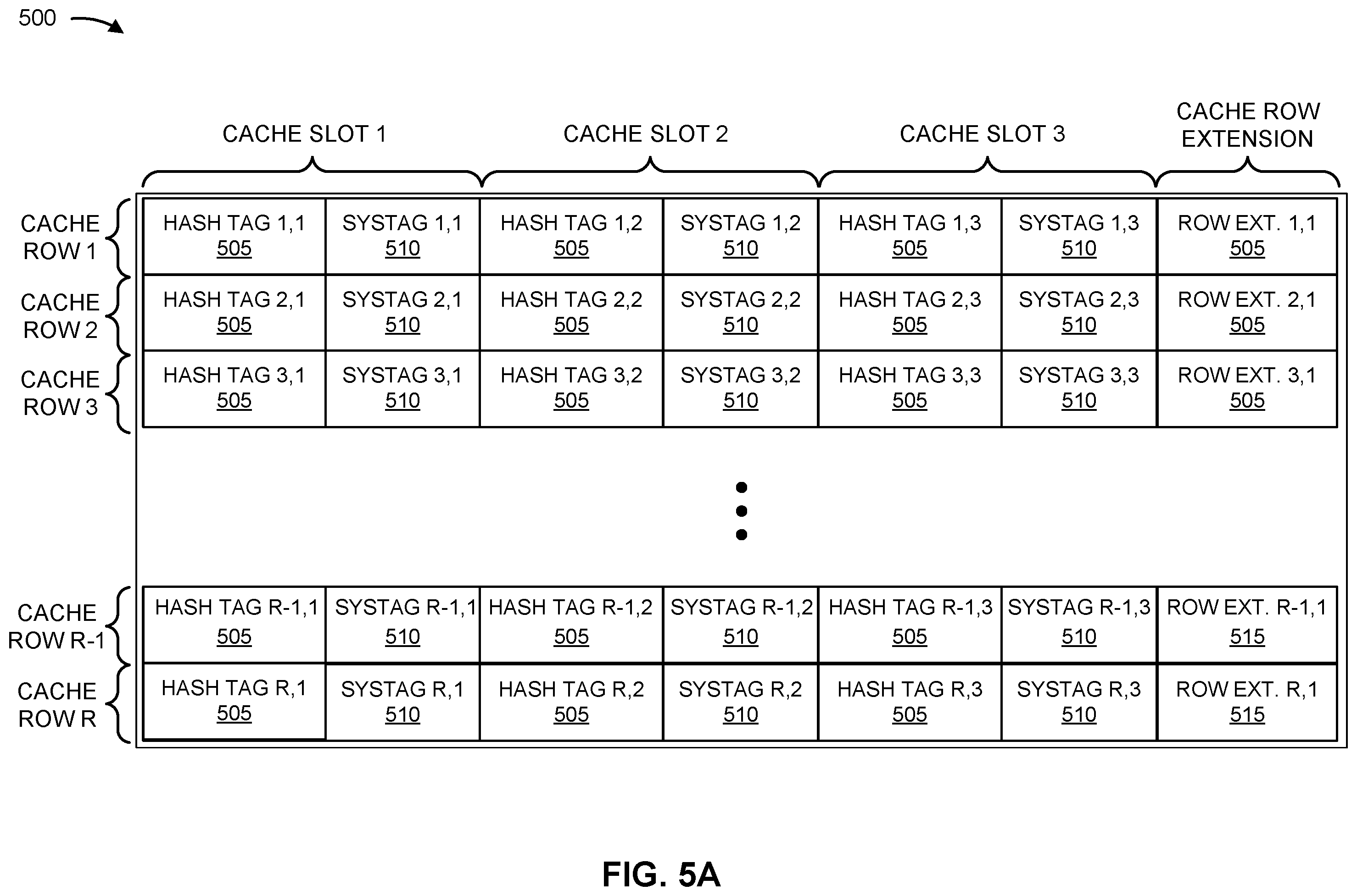 Patent US12602317 Figure 5 – Memory device hardware host read actions based on lookup operation results