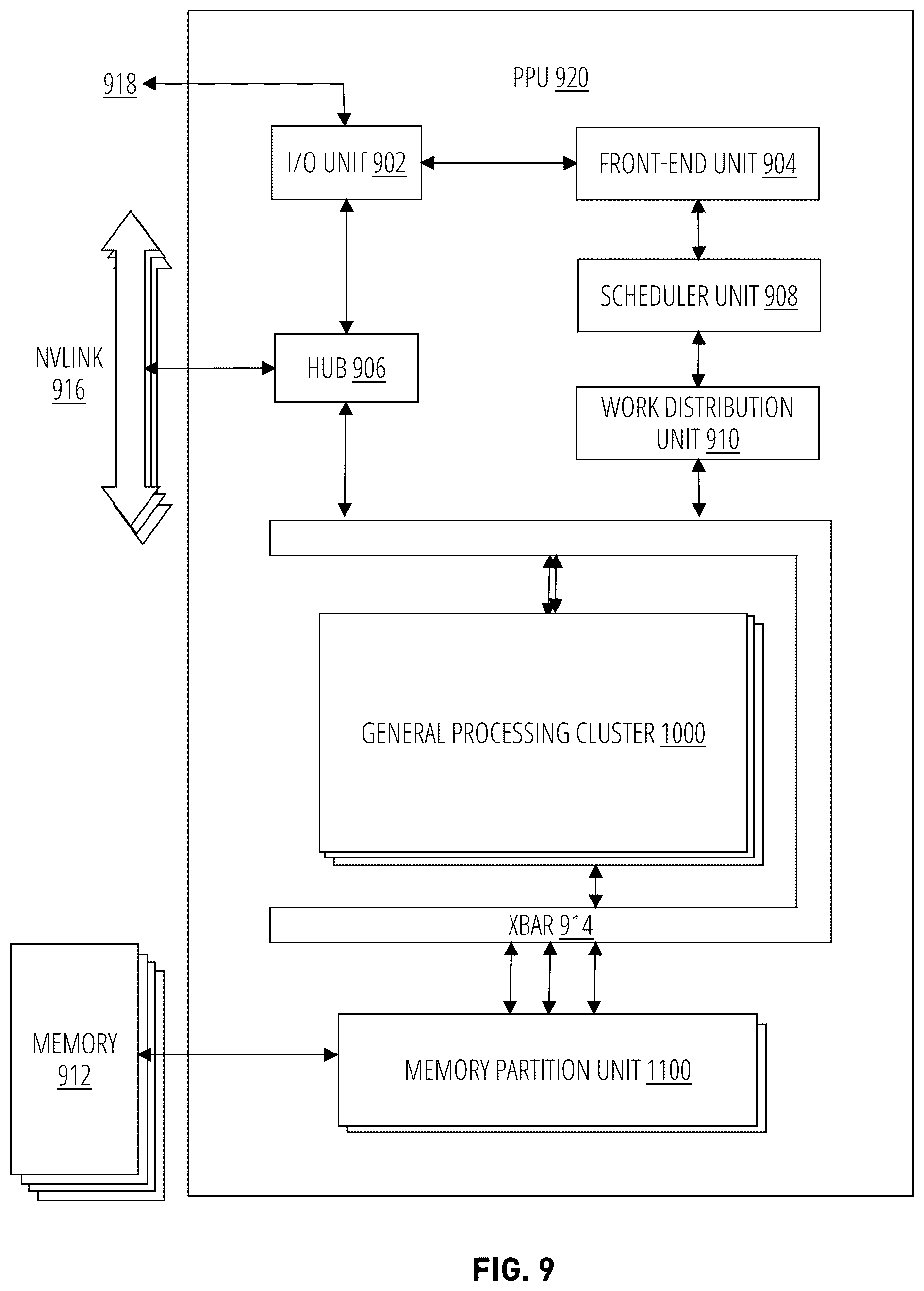 Patent US12602335 Figure 8 – Memory interface with reduced energy transmit mode