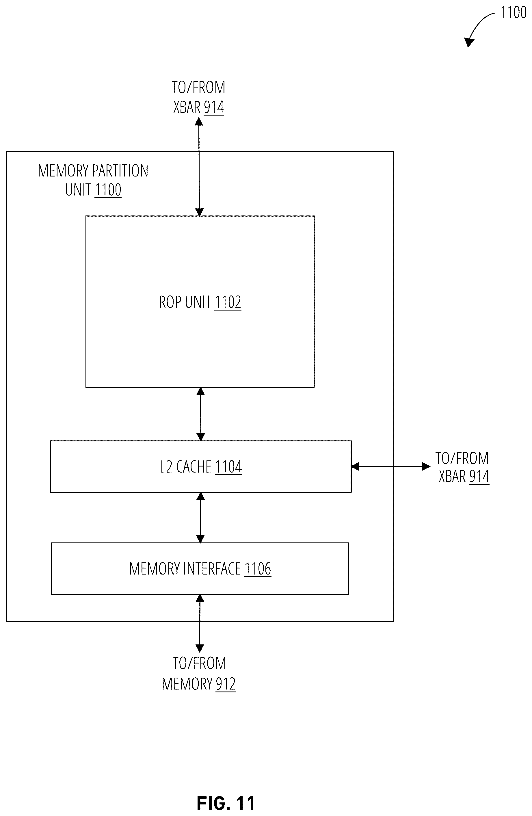 Patent US12602335 Figure 10 – Memory interface with reduced energy transmit mode