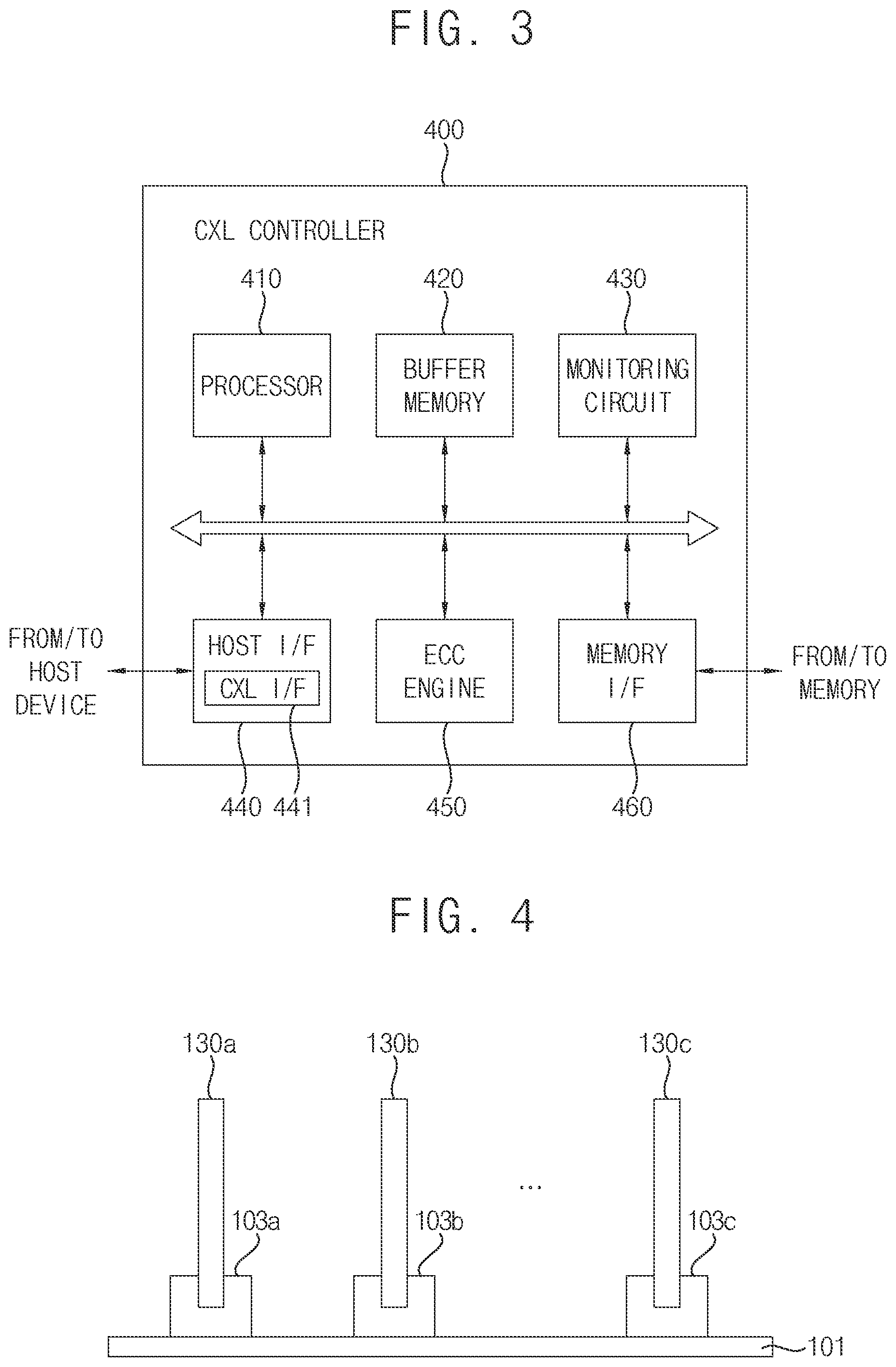 Patent US12602341 Figure 4 – Memory expander and computing system including the same
