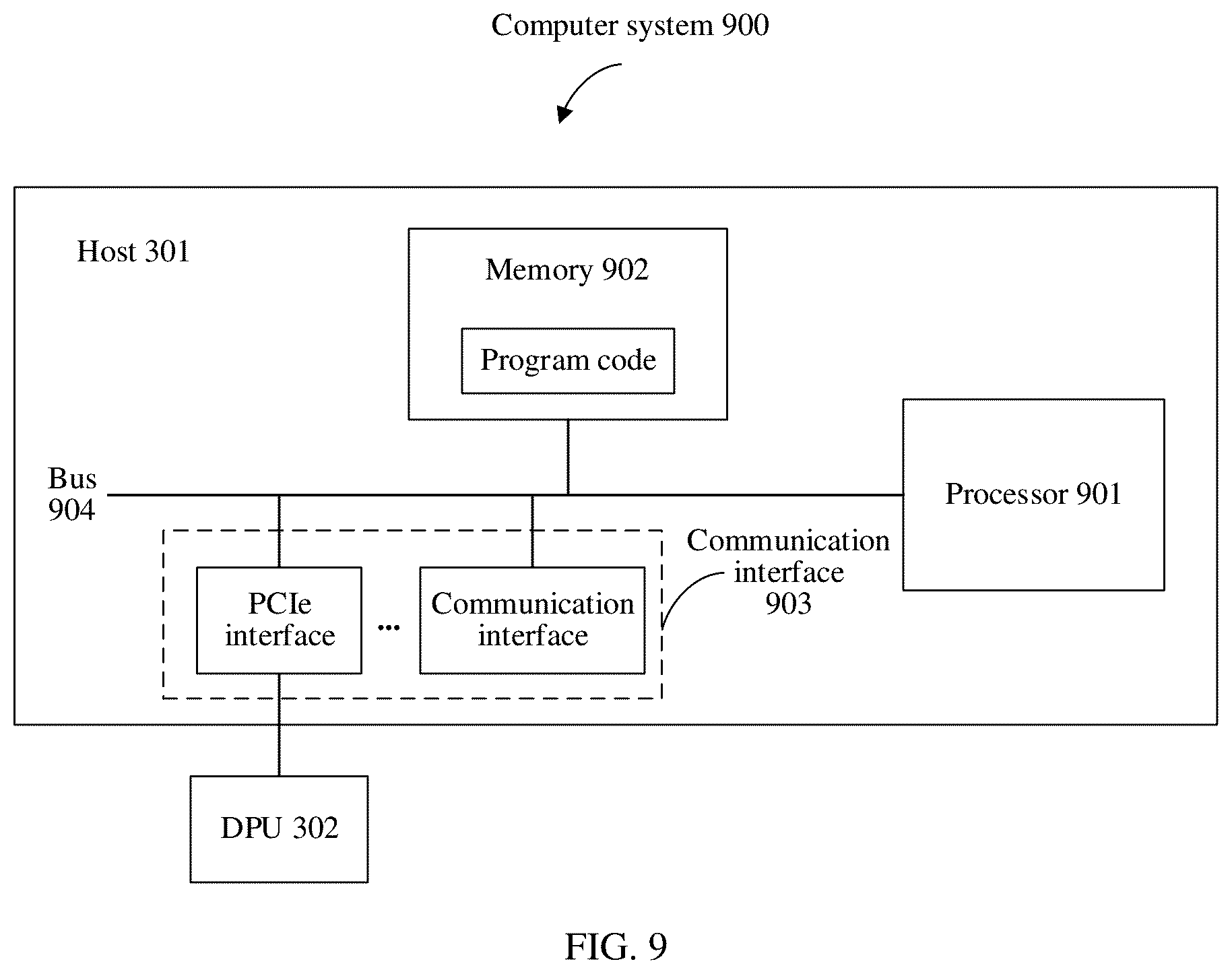 Patent US12602344 Figure 8 – Network storage method, storage system, data processing unit, and computer system