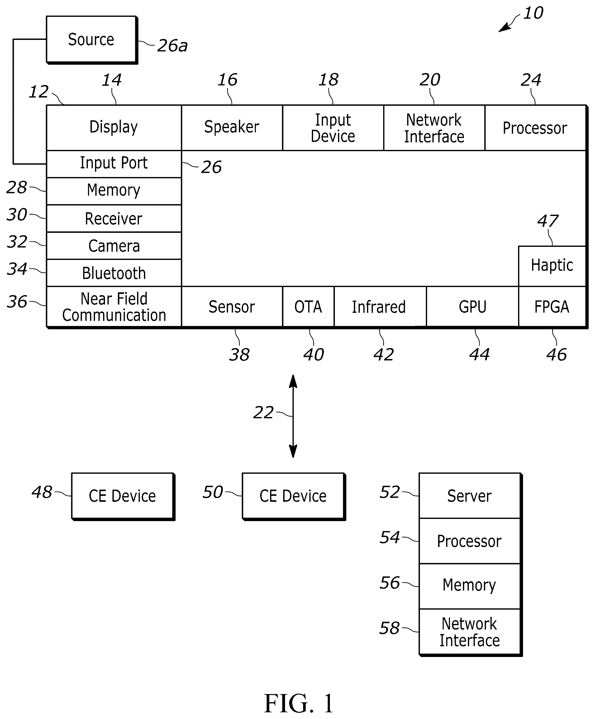 Patent US12602355 — LLM-based game schema generation, cross-referencing, and instantiation — Figure 1
