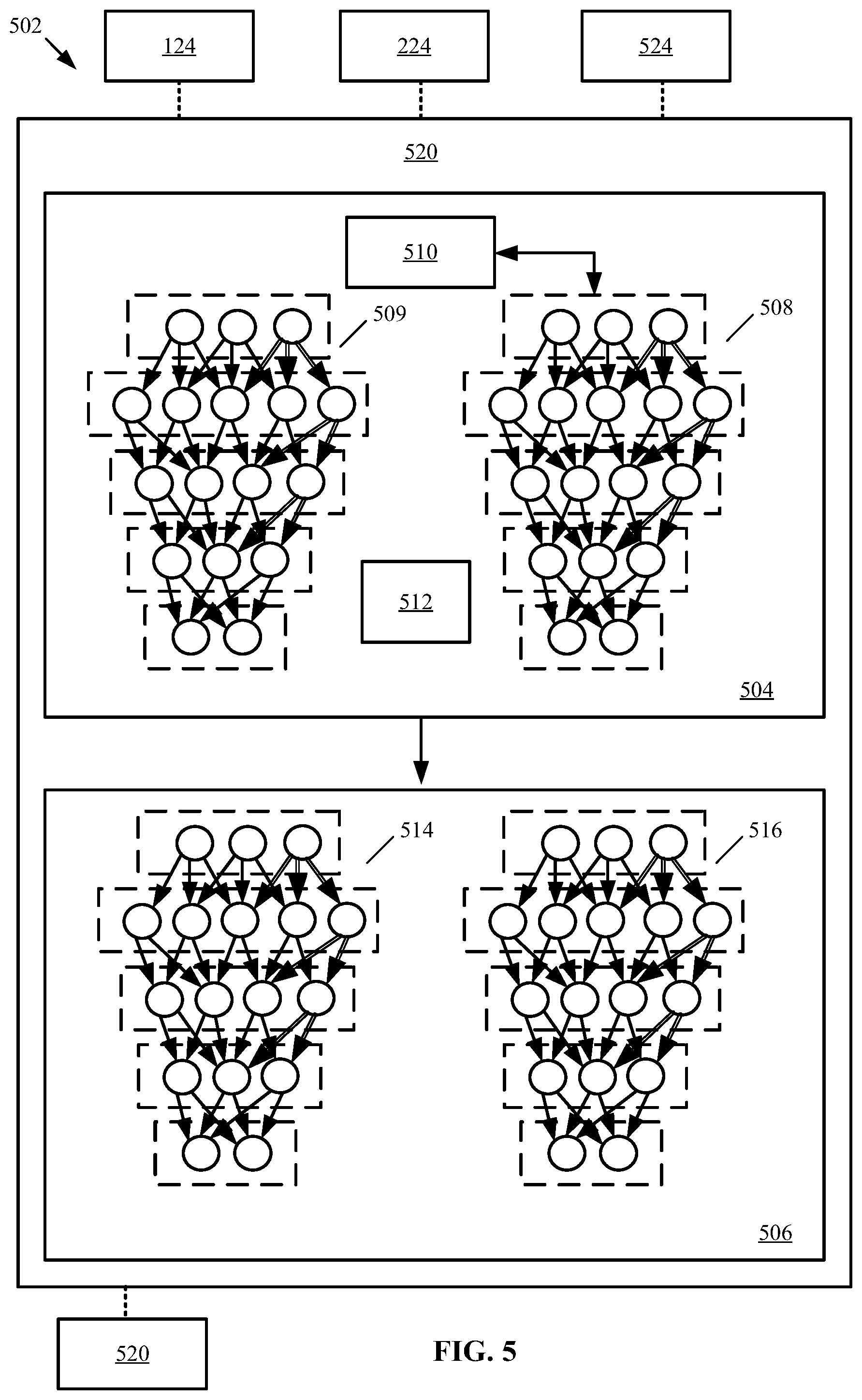 Patent US12602358 Figure 5 – Database and data structure management systems