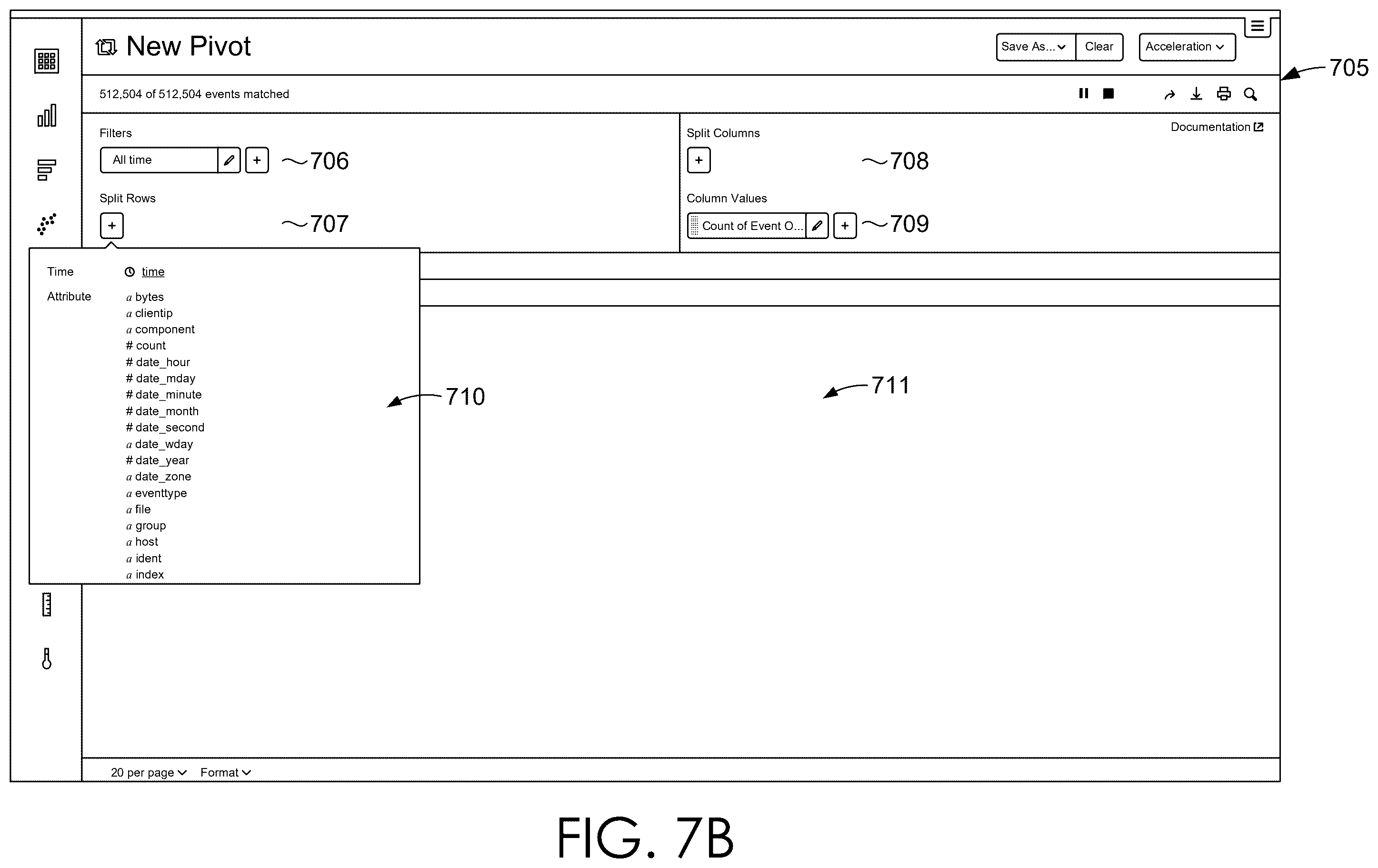 Patent US12602397 Figure 8 – Clustering in association with extraction rules