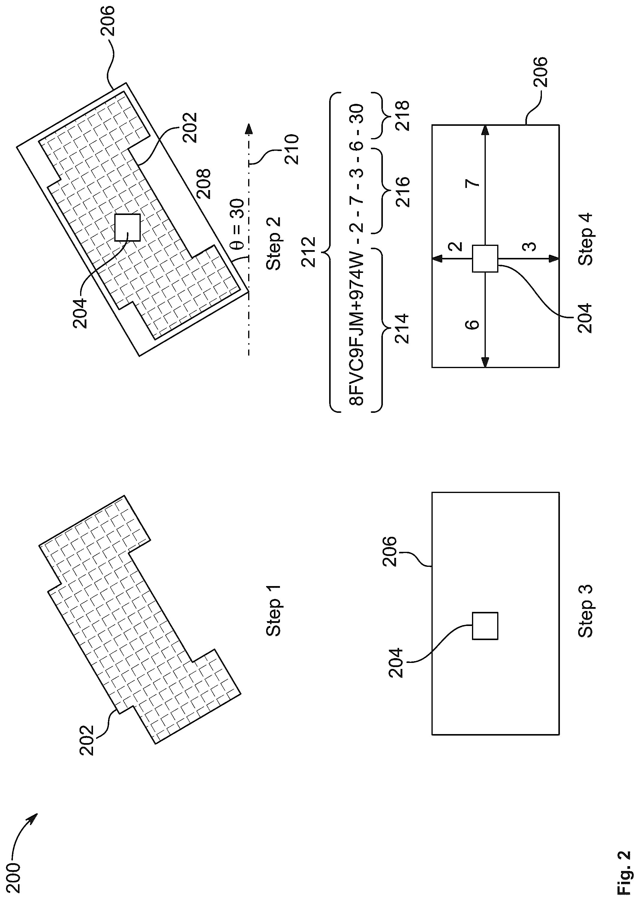 Patent US12602407 Figure 2 – Systems and methods for generating a unique identity for a geospatial object code by processing geospatial data