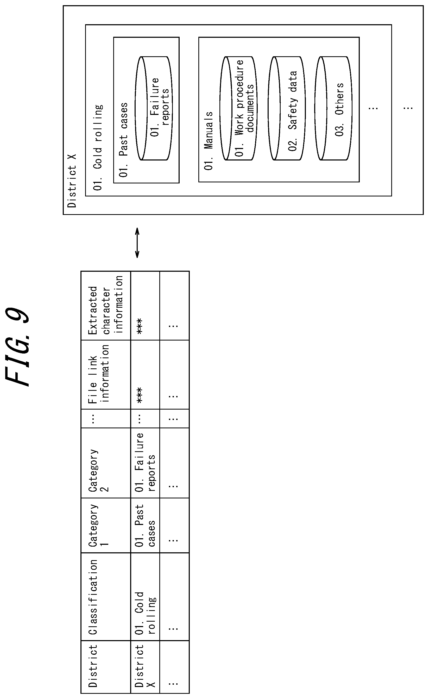 Patent US12602409 Figure 9 – Information search system
