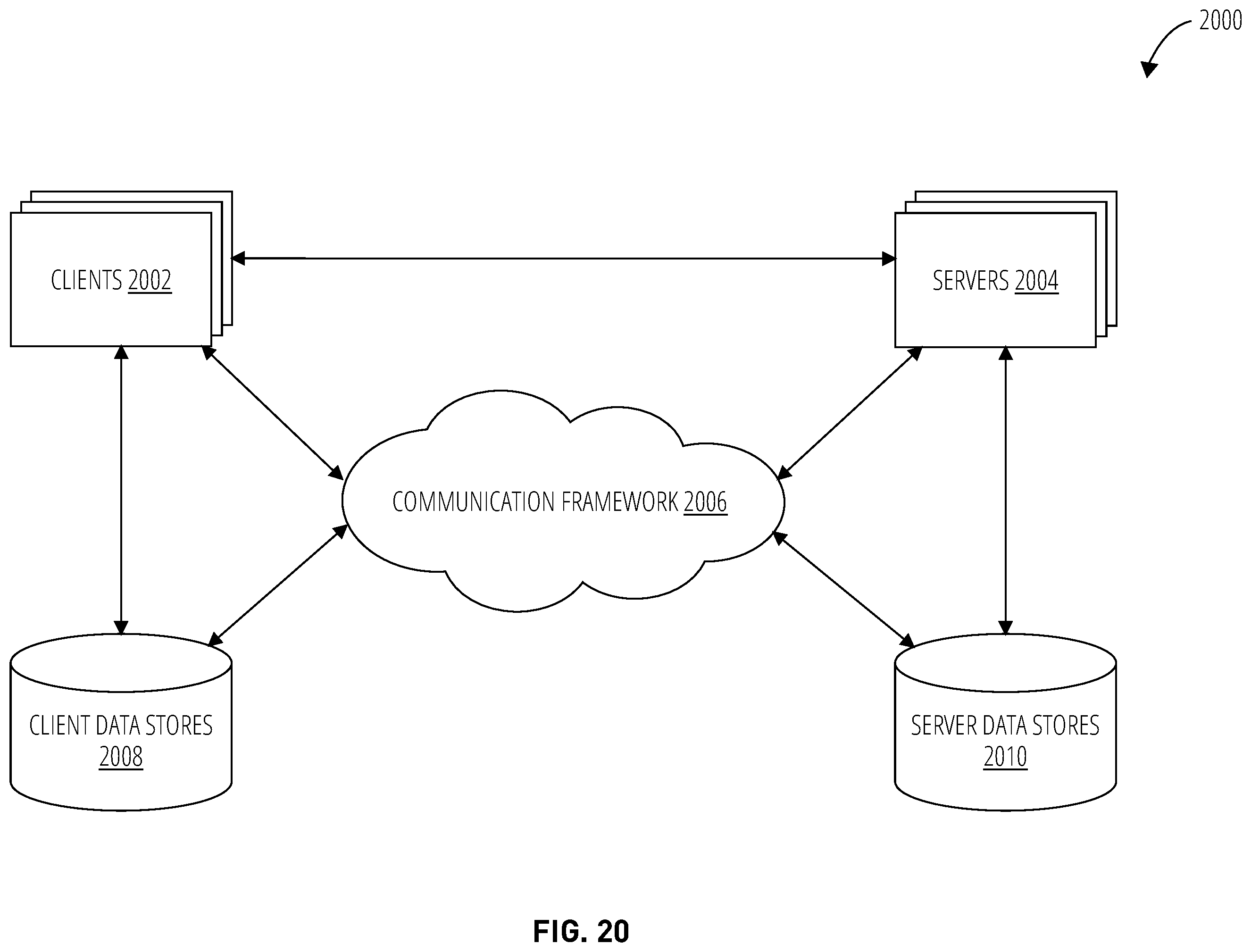 Patent US12602415 Figure 20 – Inter-document search using knowledge-enriched vectors