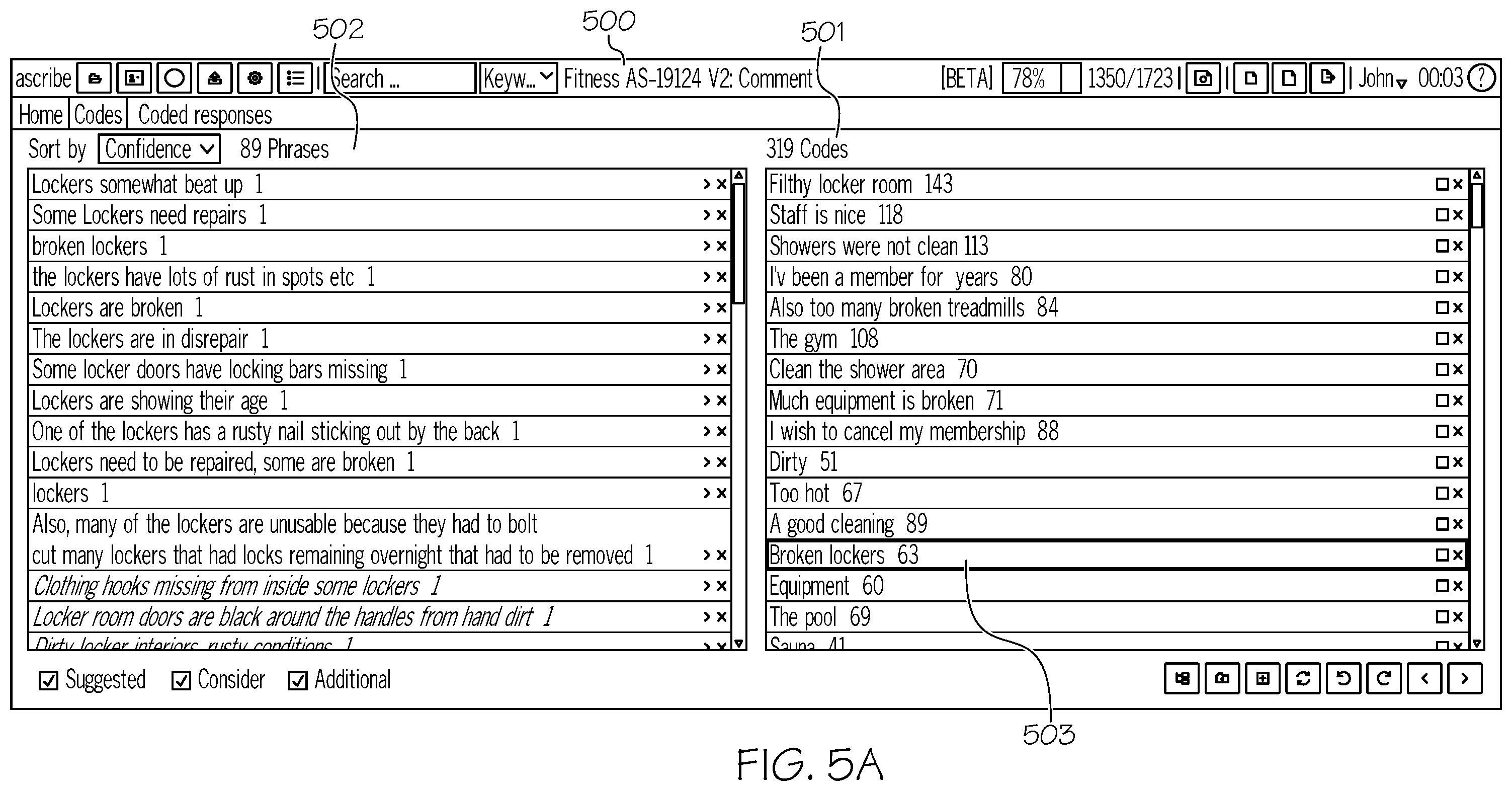 Patent US12602420 Figure 5 – Systems and methods for generating codes and code books based using cosine proximity