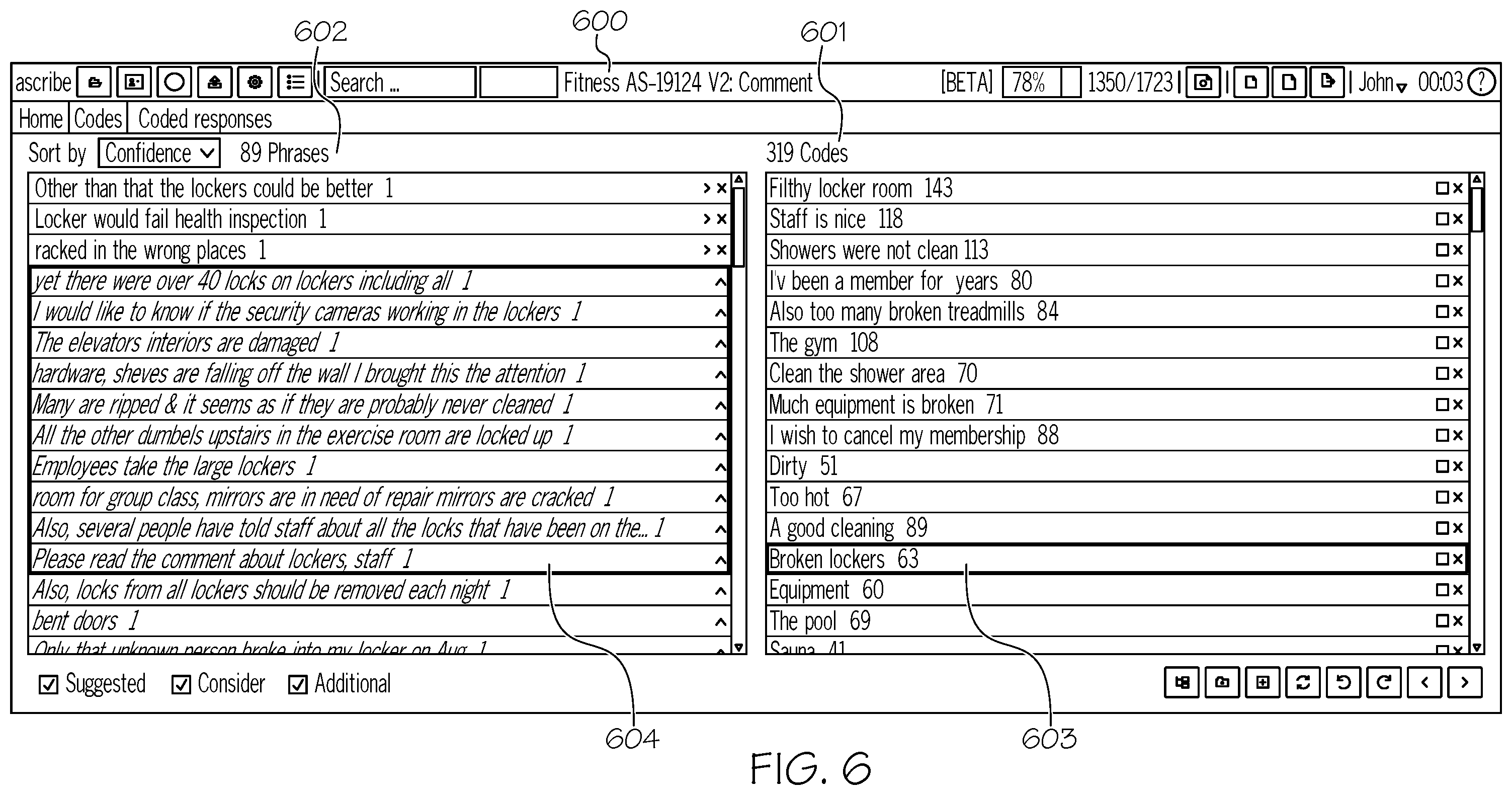 Patent US12602420 Figure 7 – Systems and methods for generating codes and code books based using cosine proximity