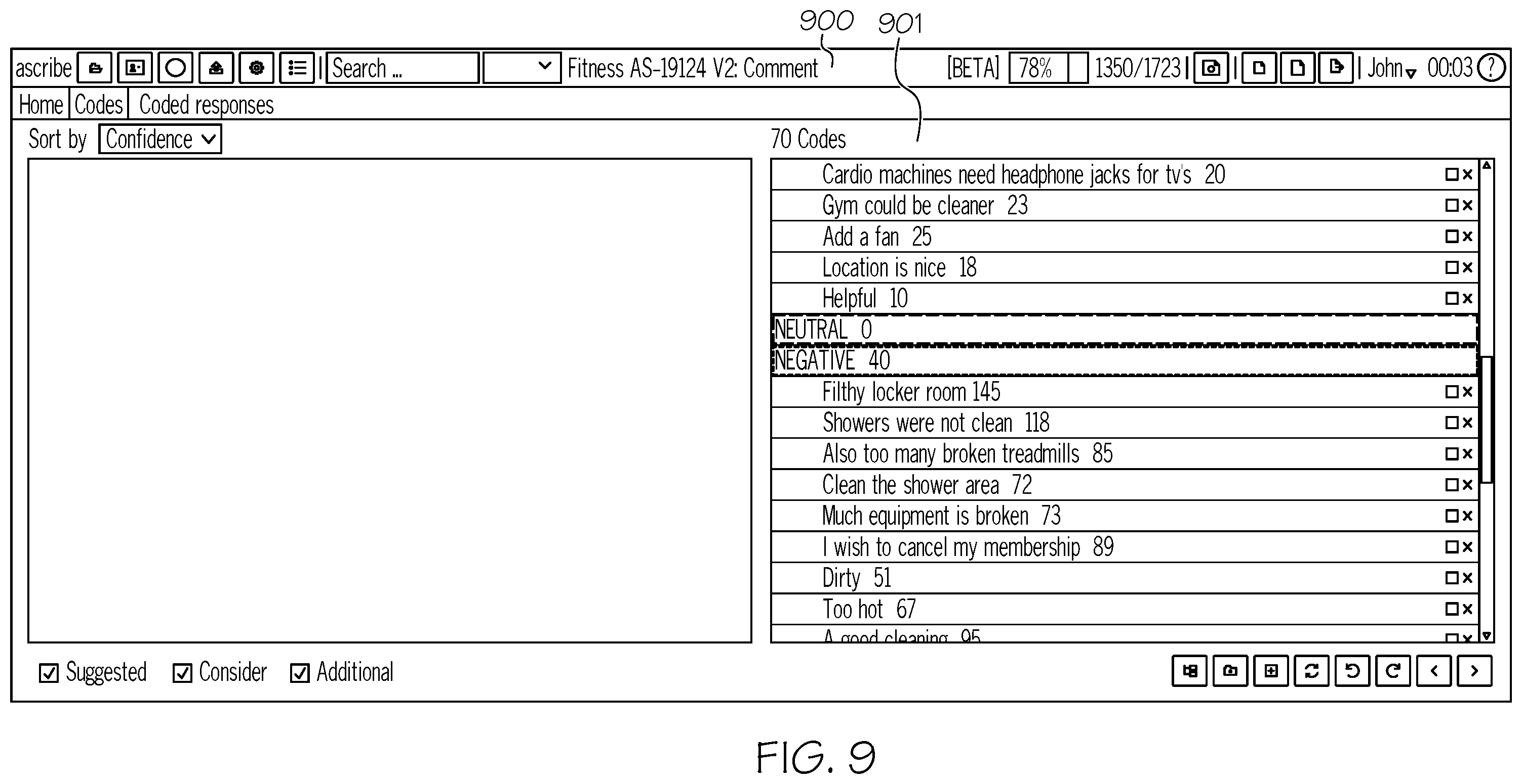 Patent US12602420 Figure 10 – Systems and methods for generating codes and code books based using cosine proximity
