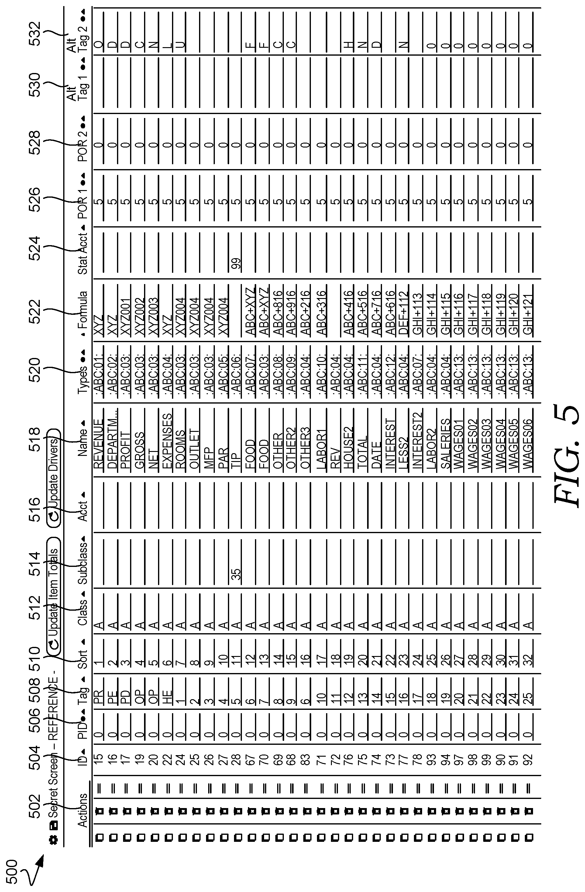 Patent US12602423 Figure 5 – Real-time normalization of raw enterprise data from disparate sources