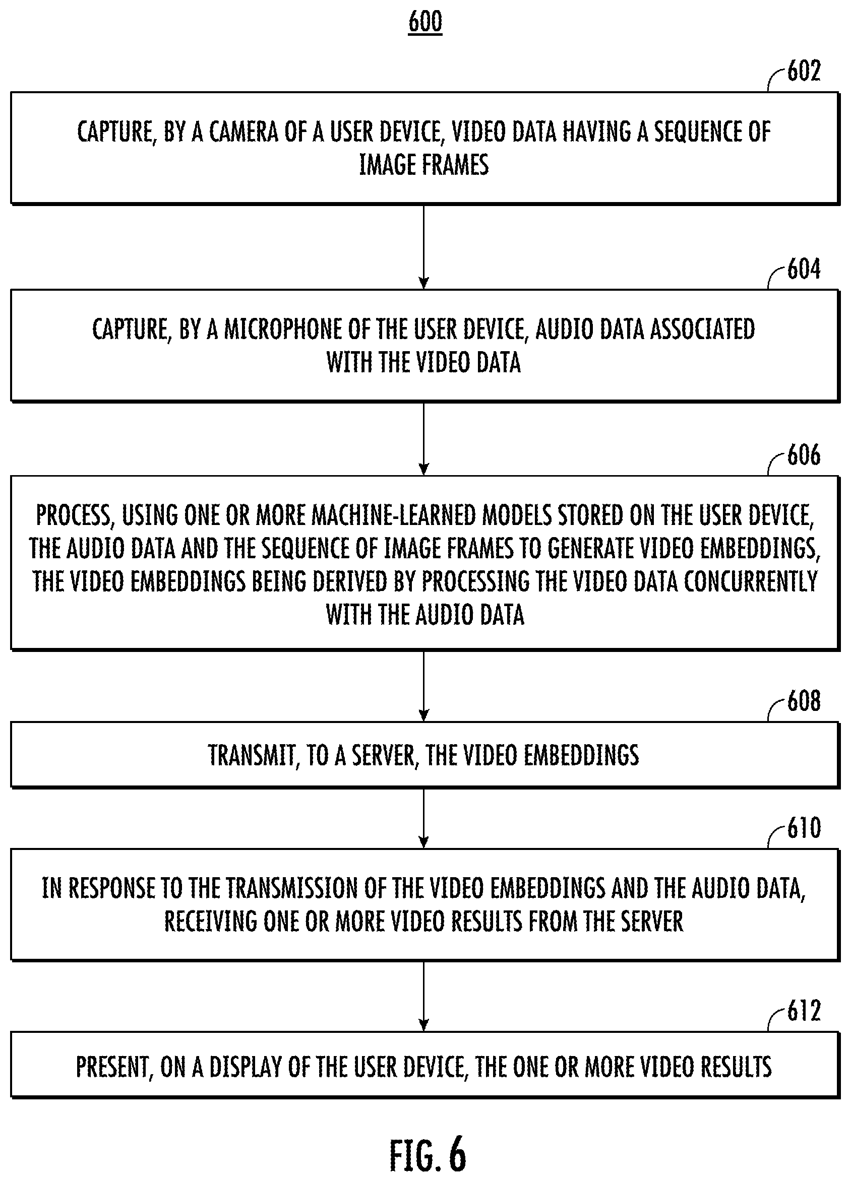 Patent US12602429 Figure 10 – Video and audio multimodal searching system