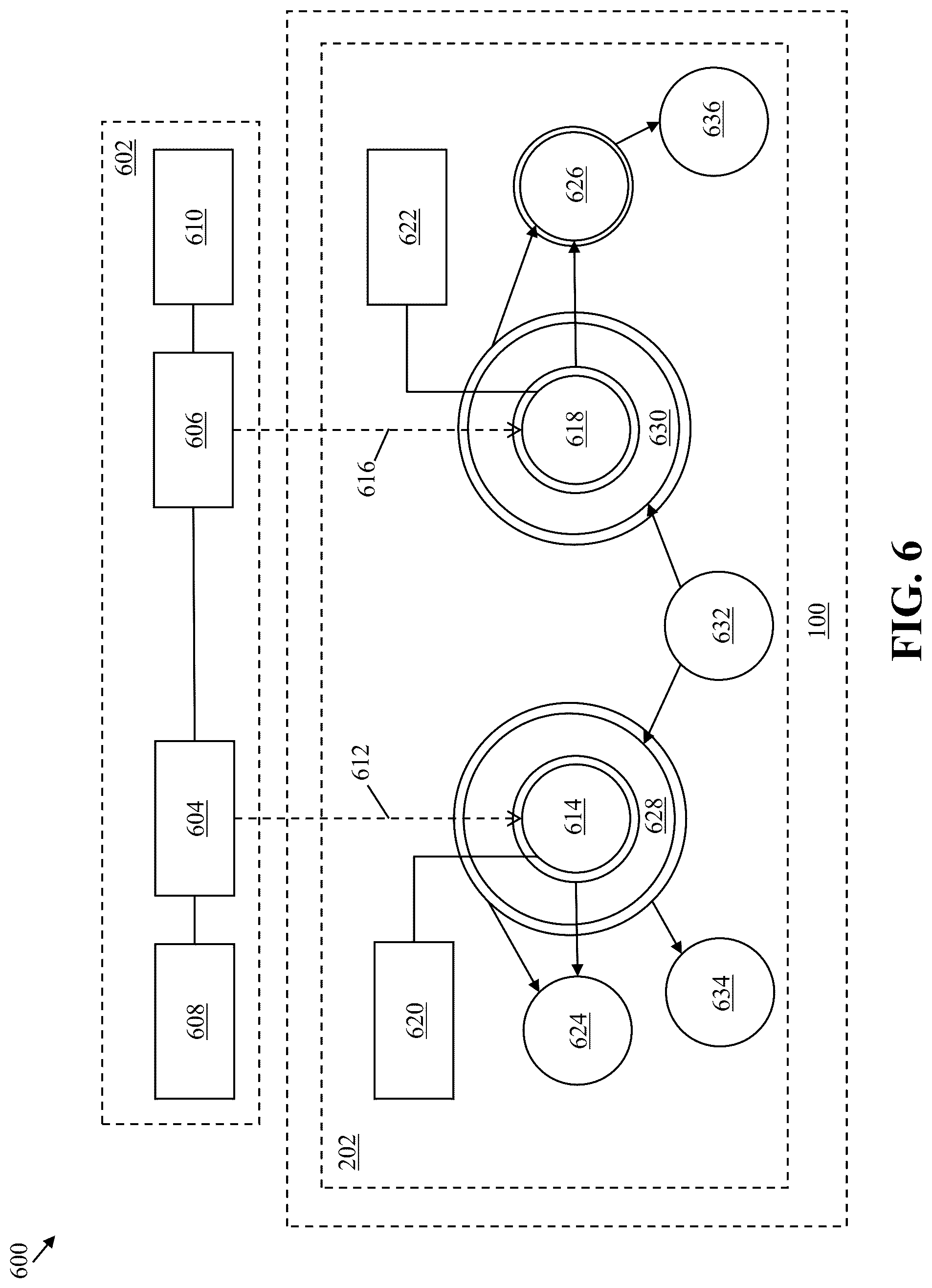 Patent US12602434 Figure 6 – Graph-based models with simulated nodes