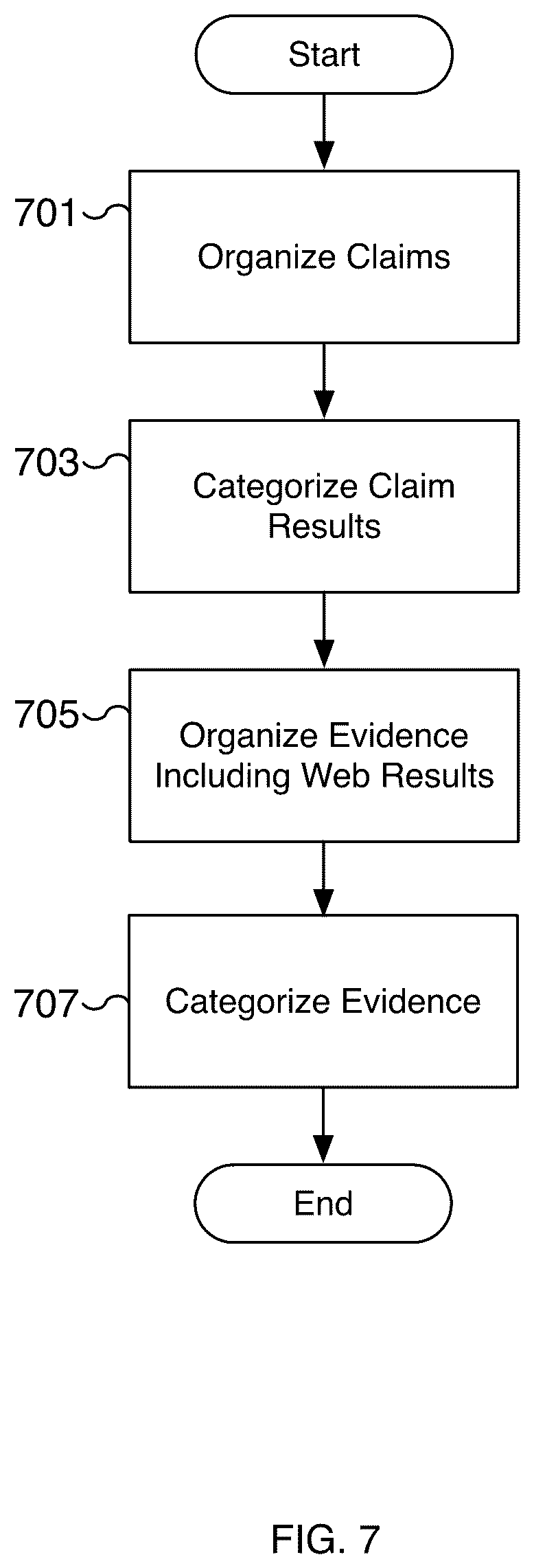 Patent US12602436 Figure 7 – System for real-time fact-checking of multimedia content