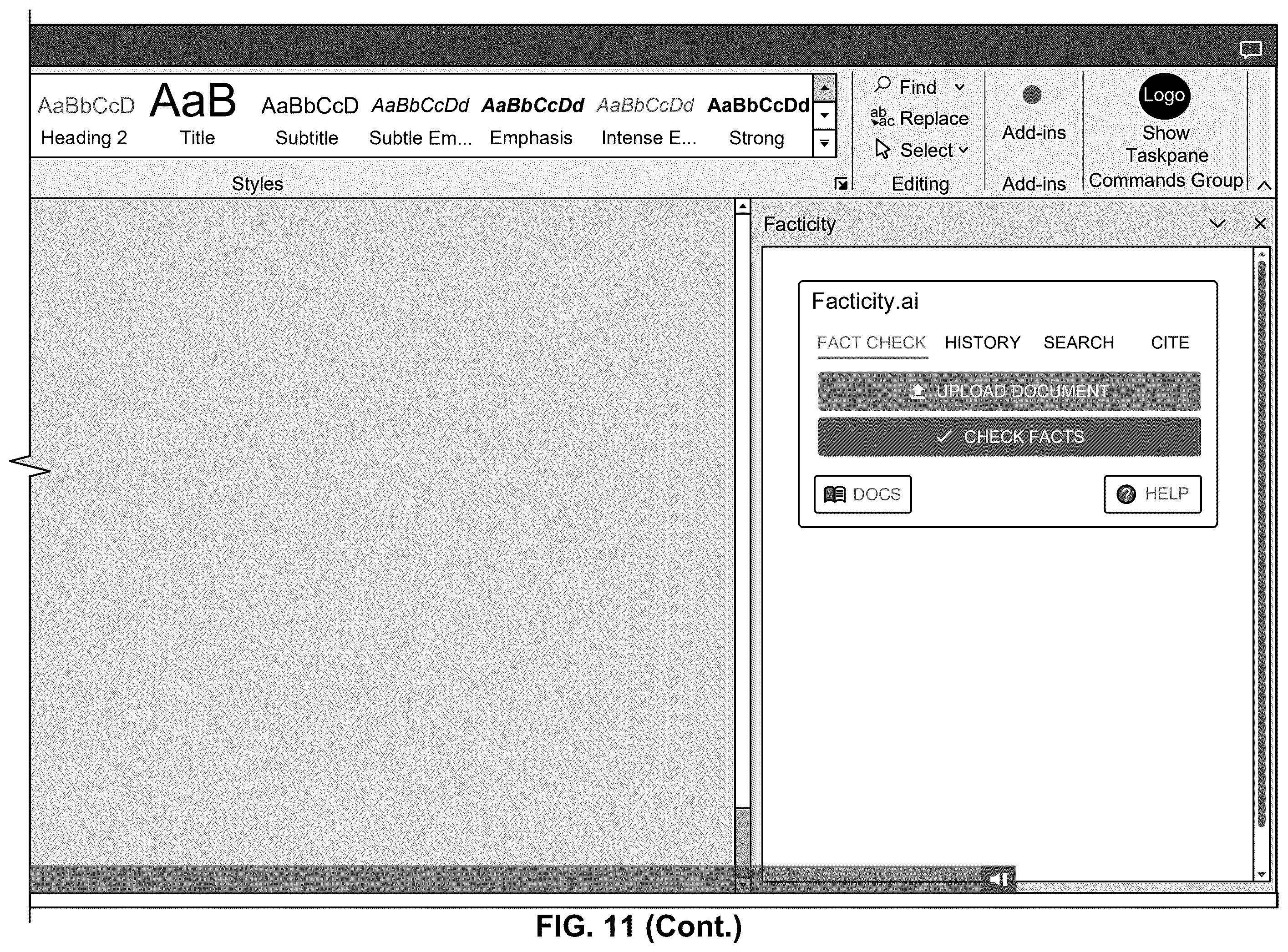 Patent US12602436 Figure 12 – System for real-time fact-checking of multimedia content