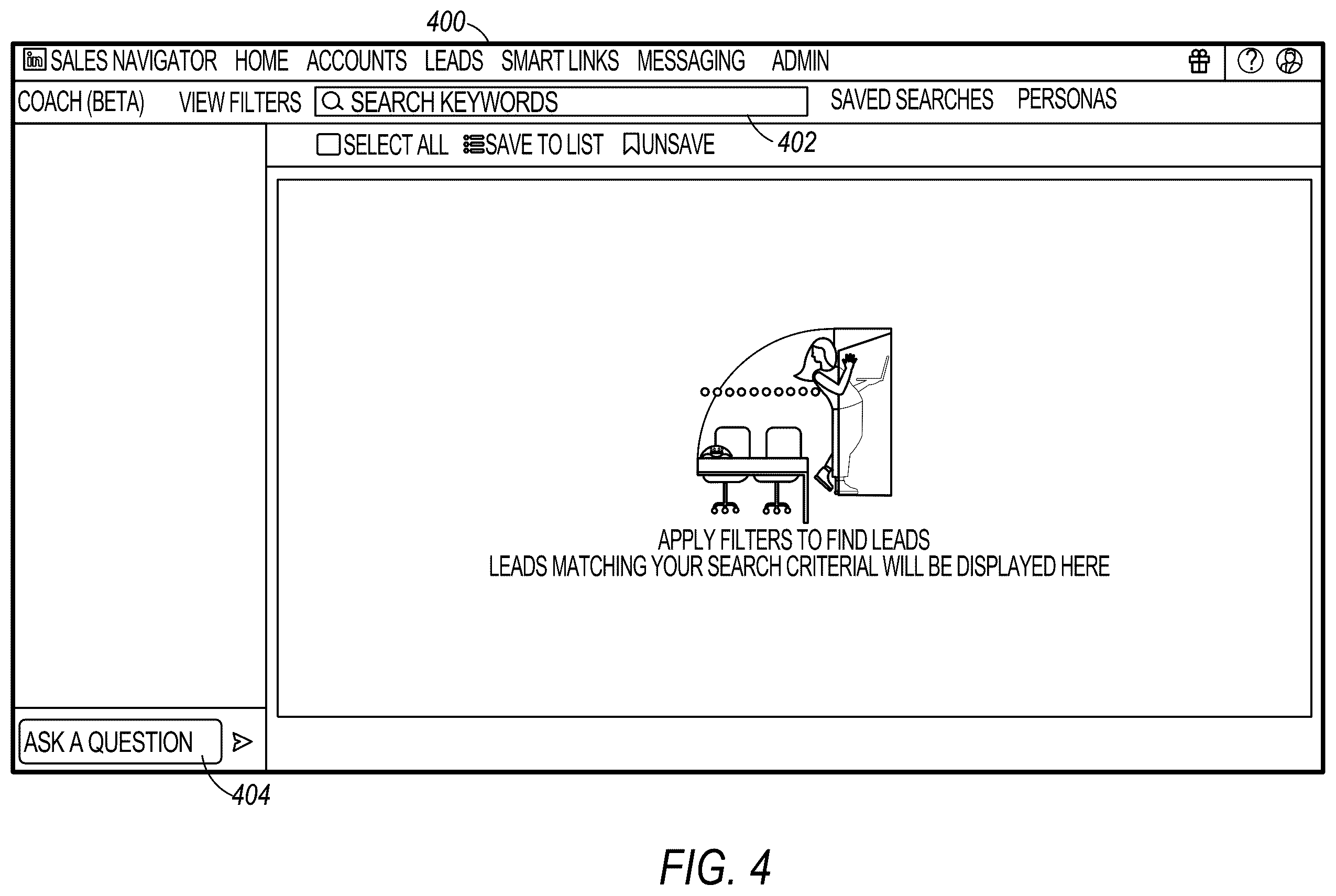 Patent US12602443 Figure 4 – Semantic-aware next best action recommendation