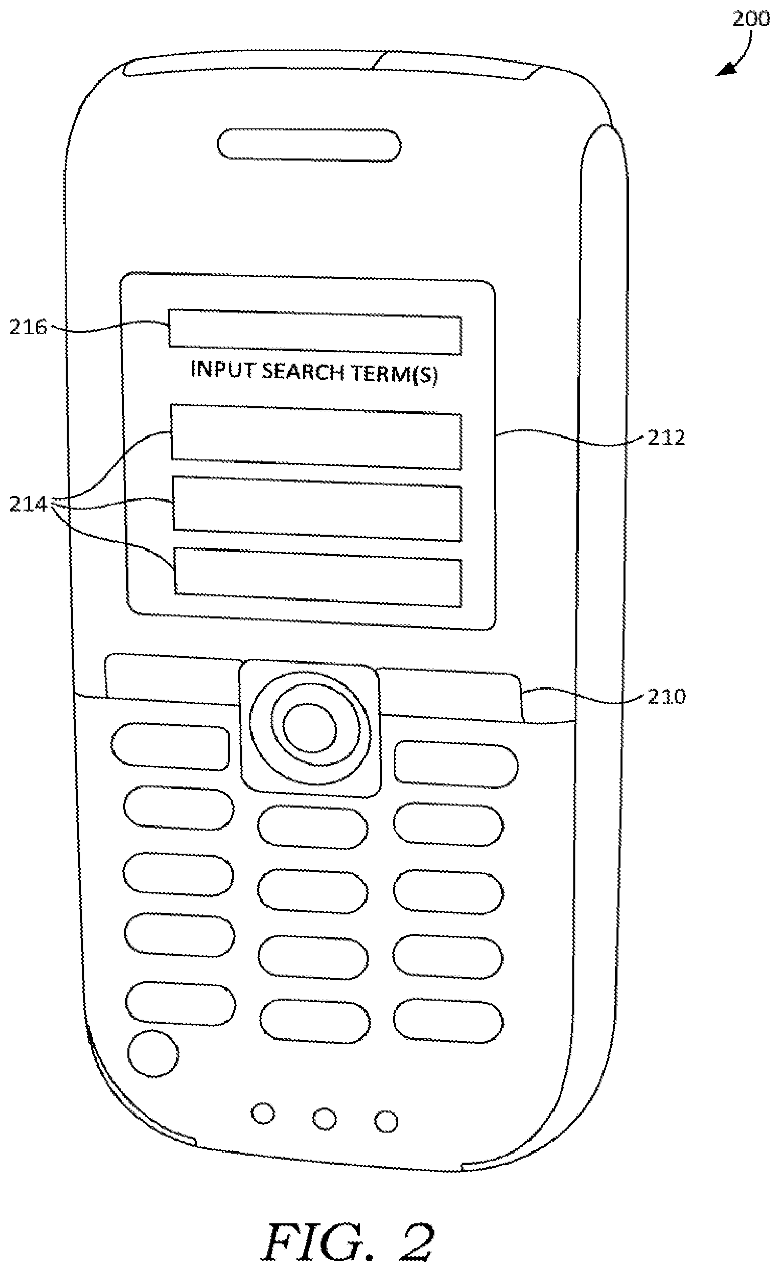 Patent US12602445 Figure 2 – Query completion based on location