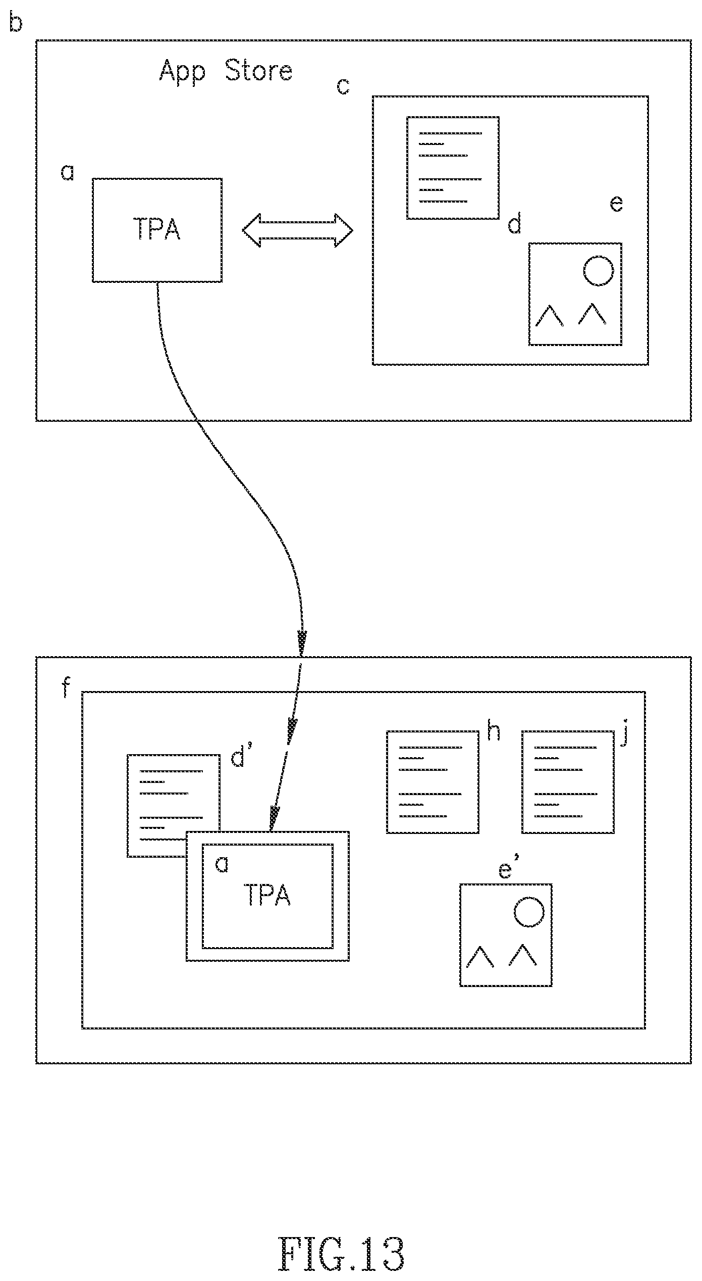 Patent US12602447 Figure 16 – System and method for third party application activity data collection