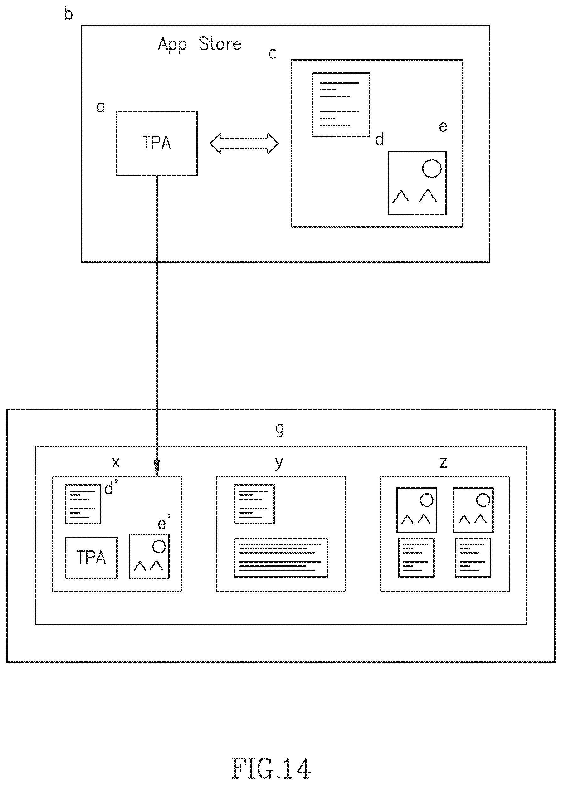 Patent US12602447 Figure 17 – System and method for third party application activity data collection