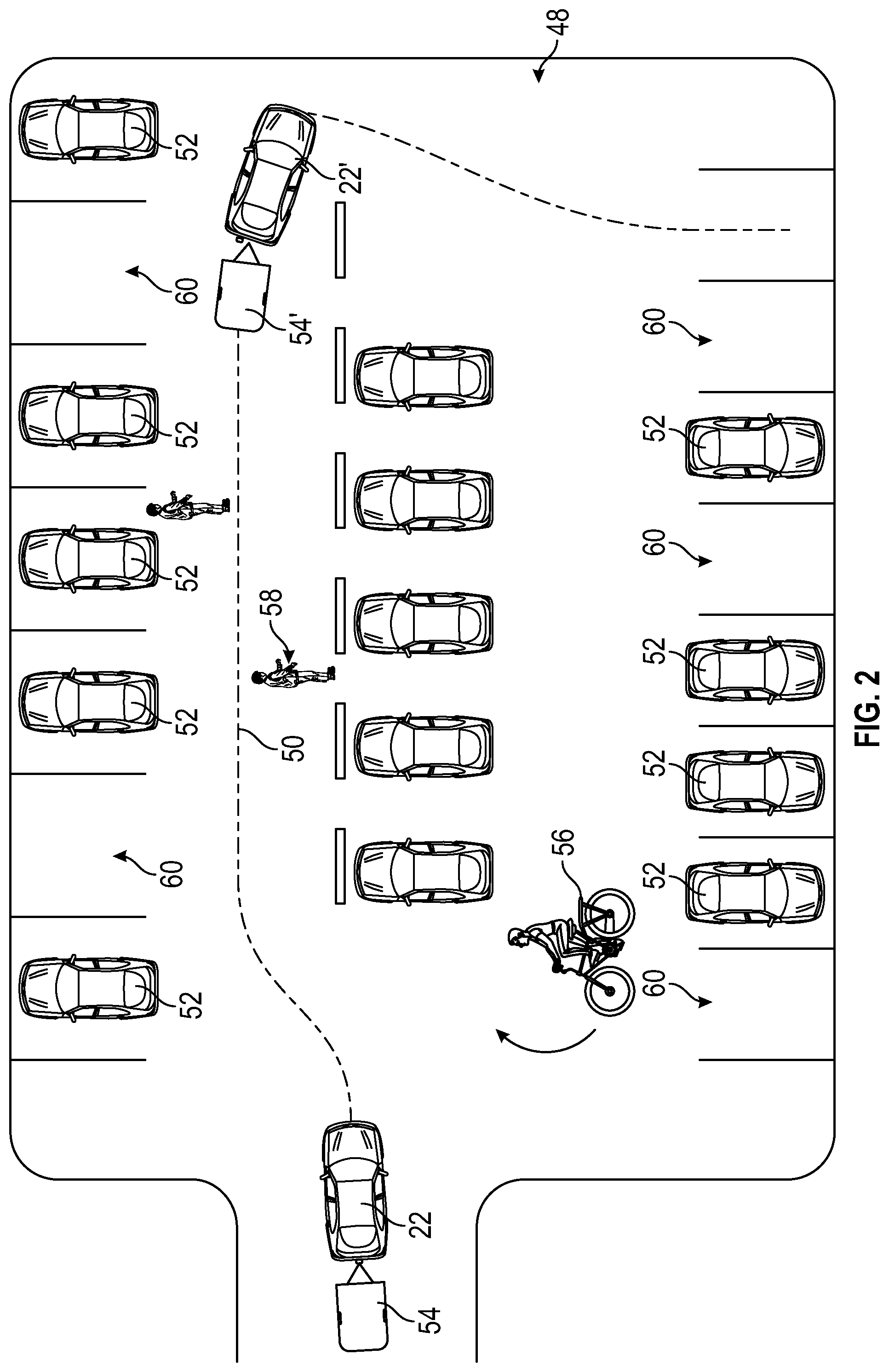 Patent US12602452 Figure 2 – Filtering of dynamic objects from vehicle generated map