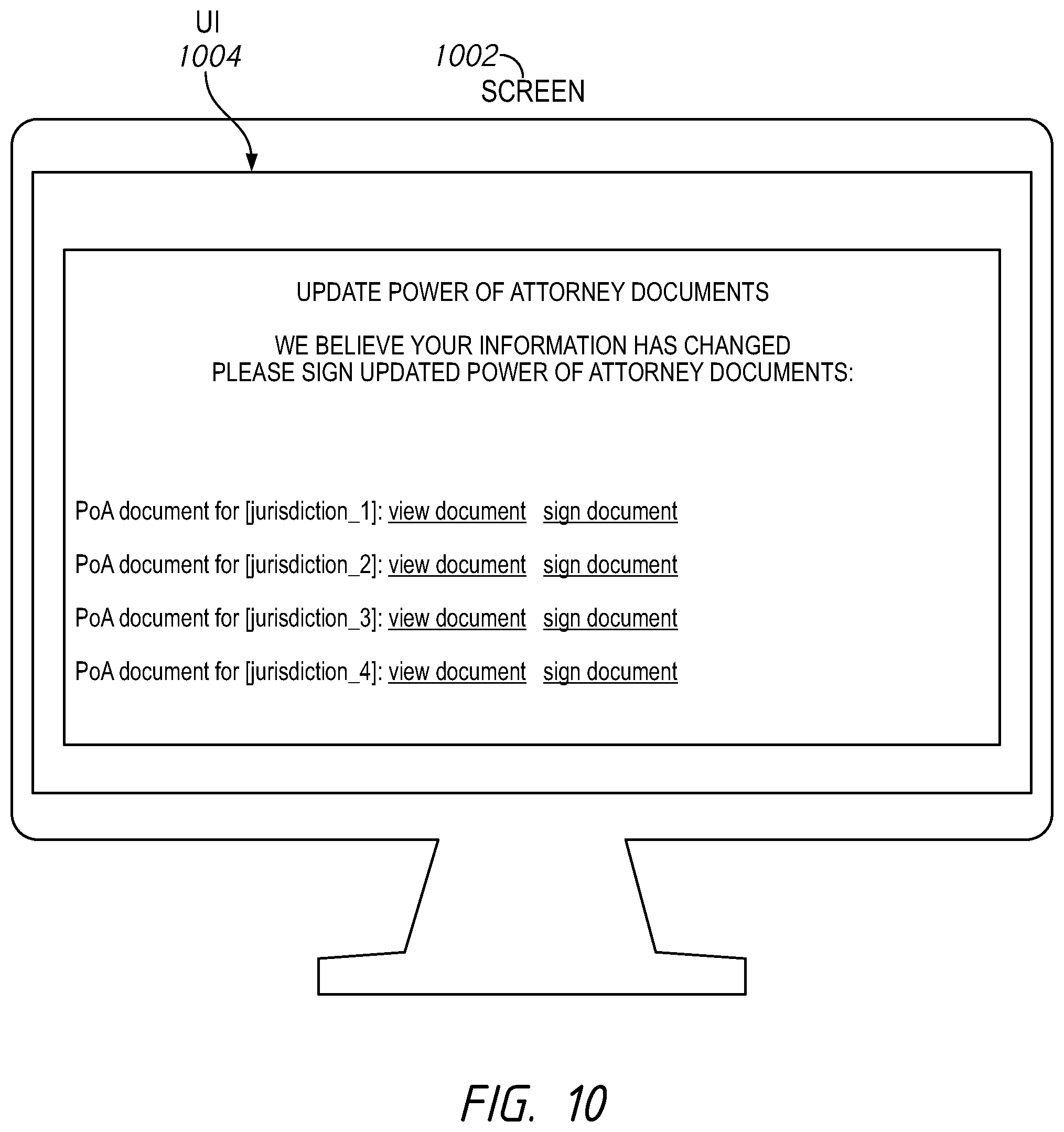 Patent US12602456 Figure 10 – Computing systems for generating authorization credentials and receiving verified authorization credentials
