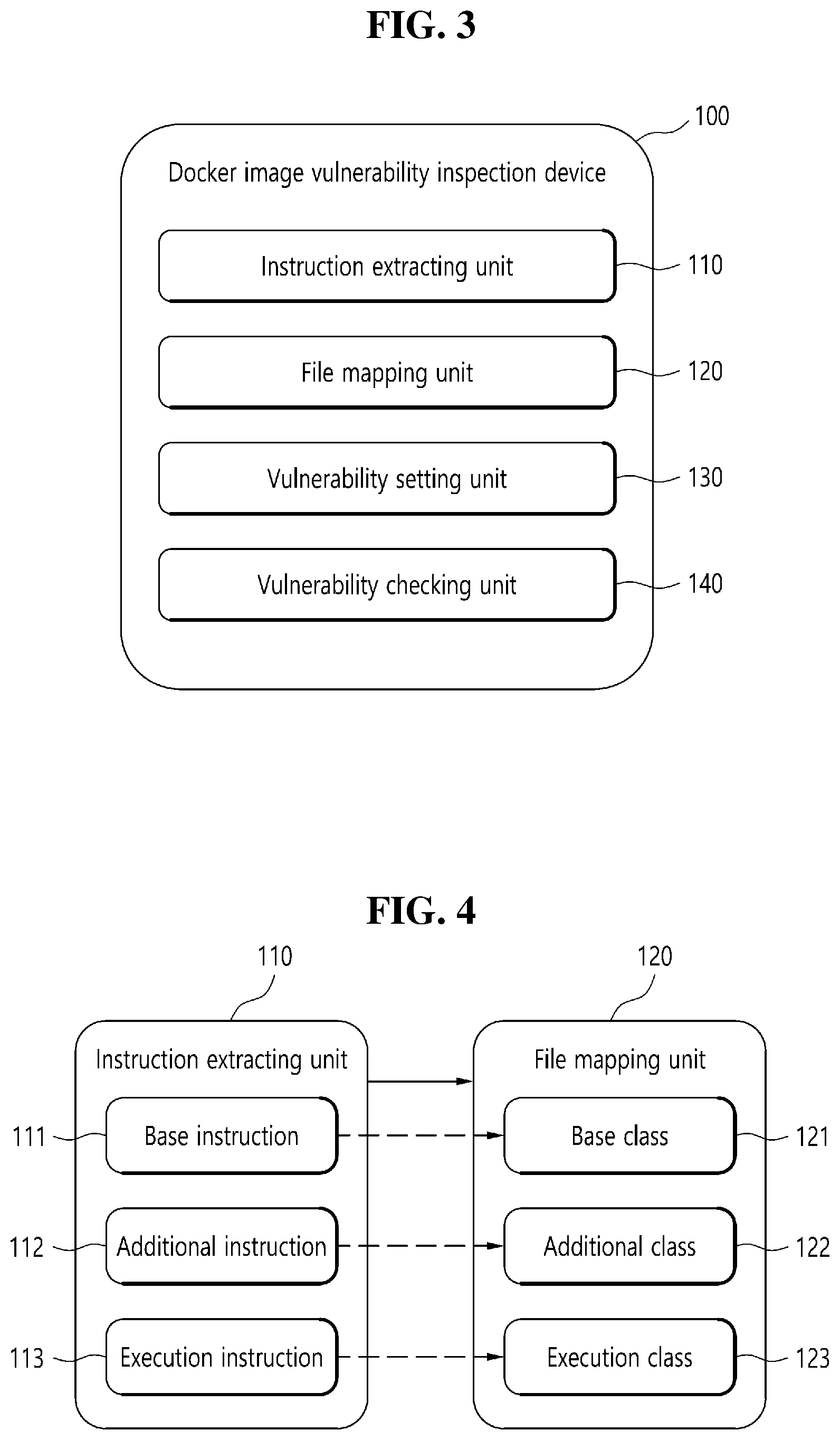 Patent US12602484 Figure 2 – Docker image vulnerability inspection device and method for performing docker file analysis
