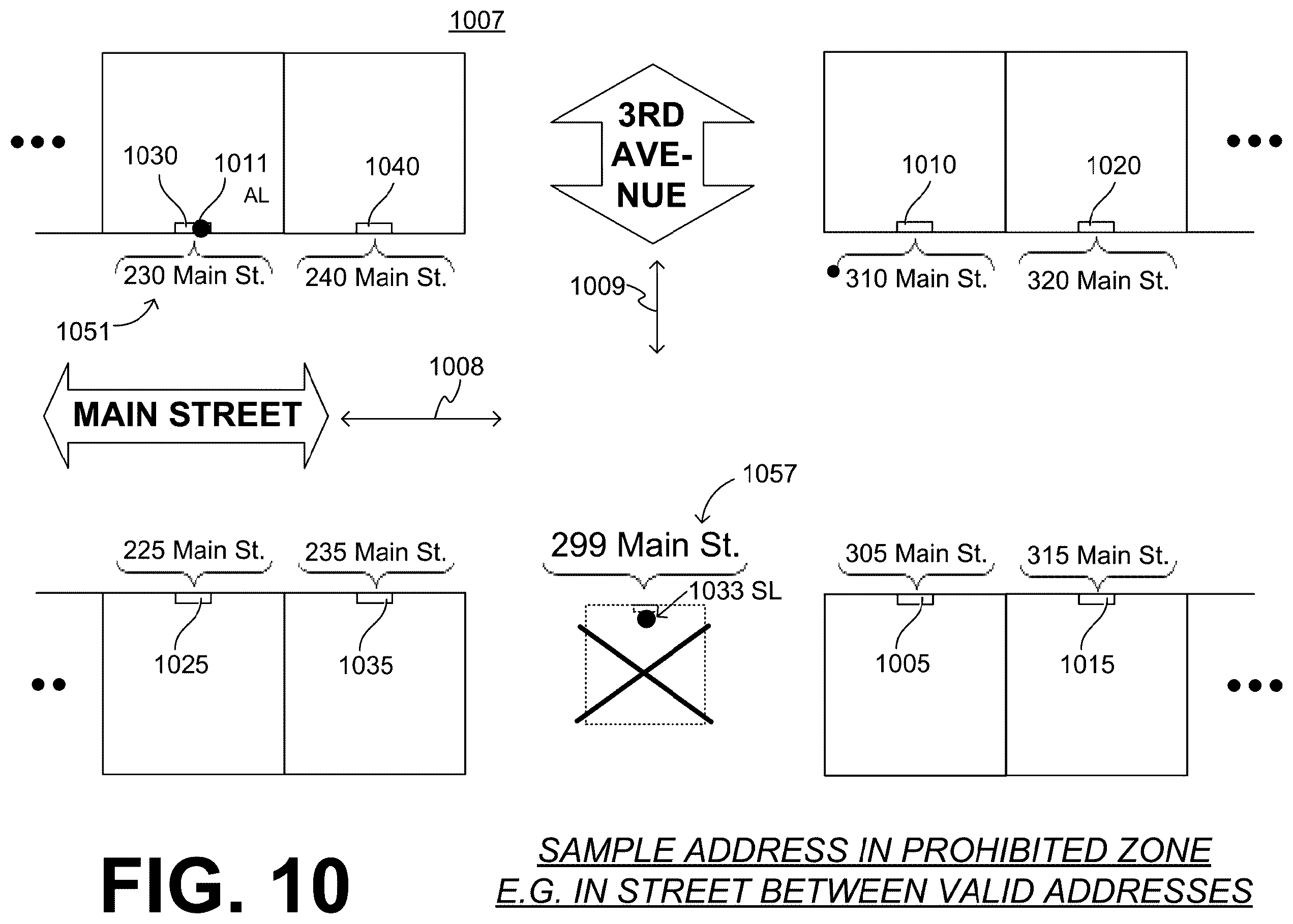 Patent US12602503 Figure 10 – Generating, from data of first location on surface, data for alternate but equivalent second location on the surface