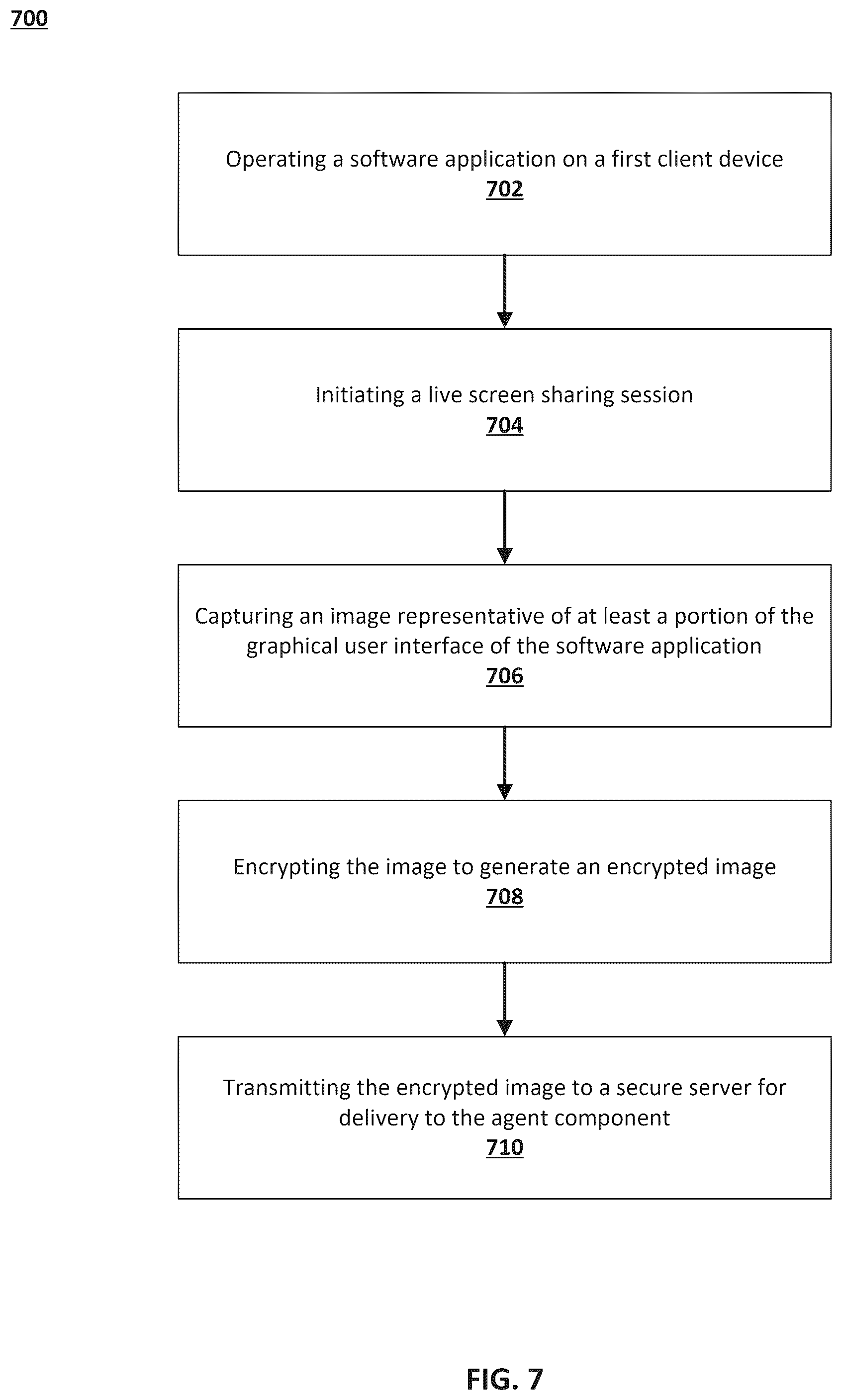 Patent US12602513 Figure 7 – Live masking