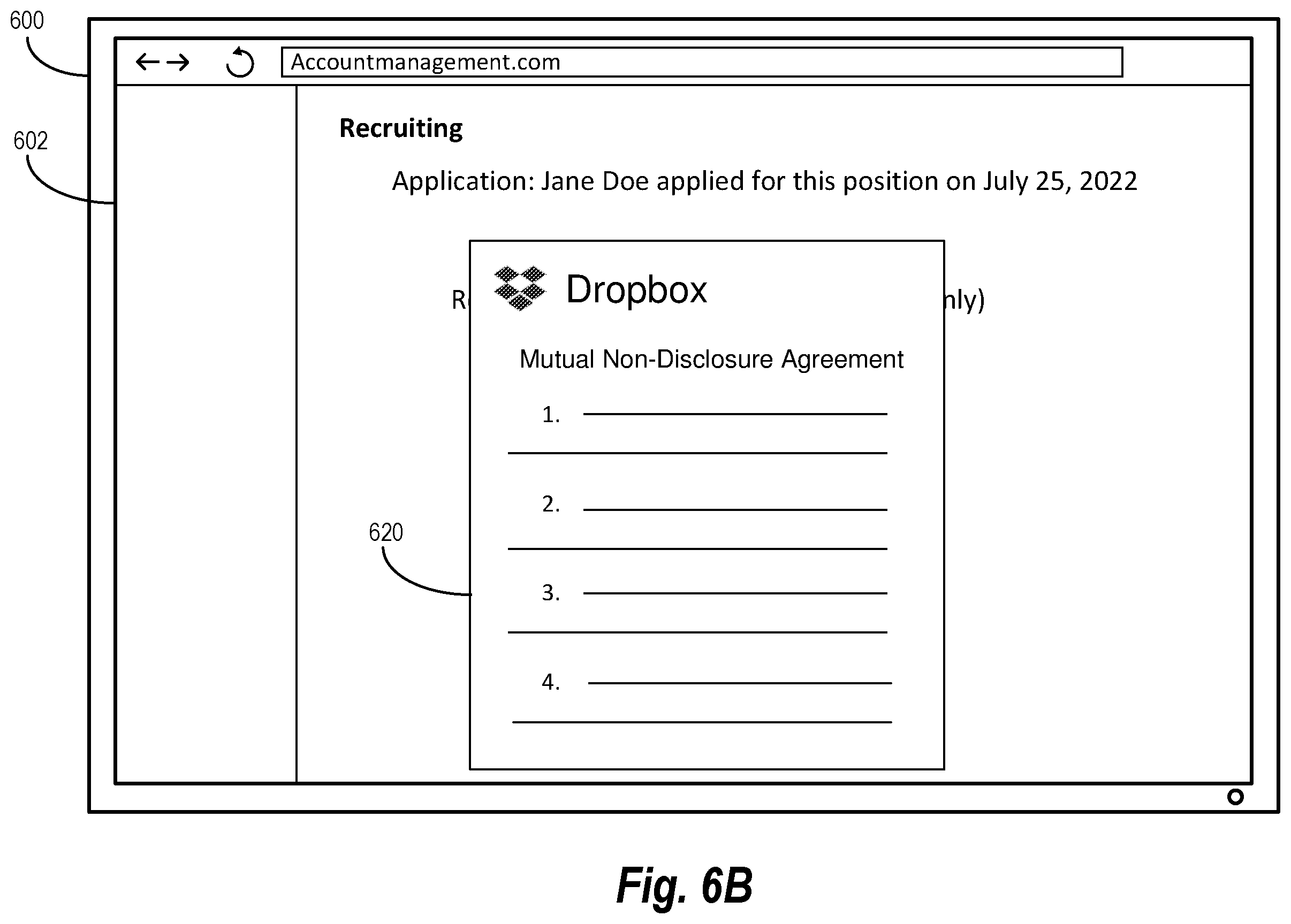 Patent US12602518 Figure 10 – Integrating a document signature system with an account management system