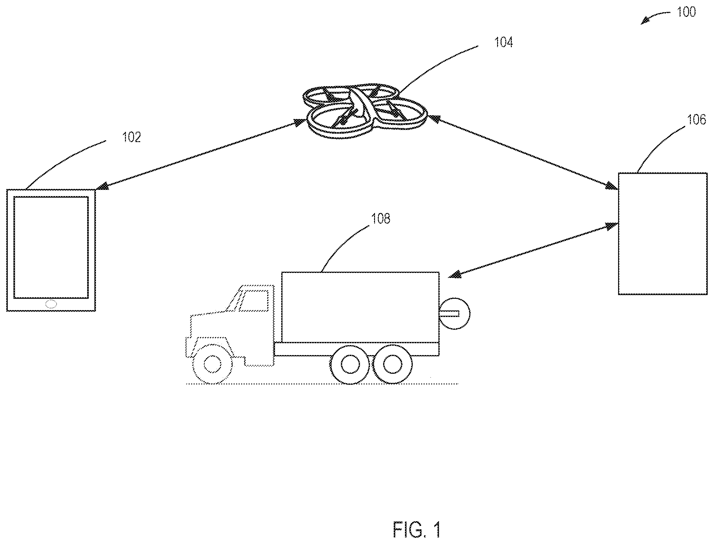 Patent US12602519 Figure 1 – Systems for automated blast design planning and methods related thereto