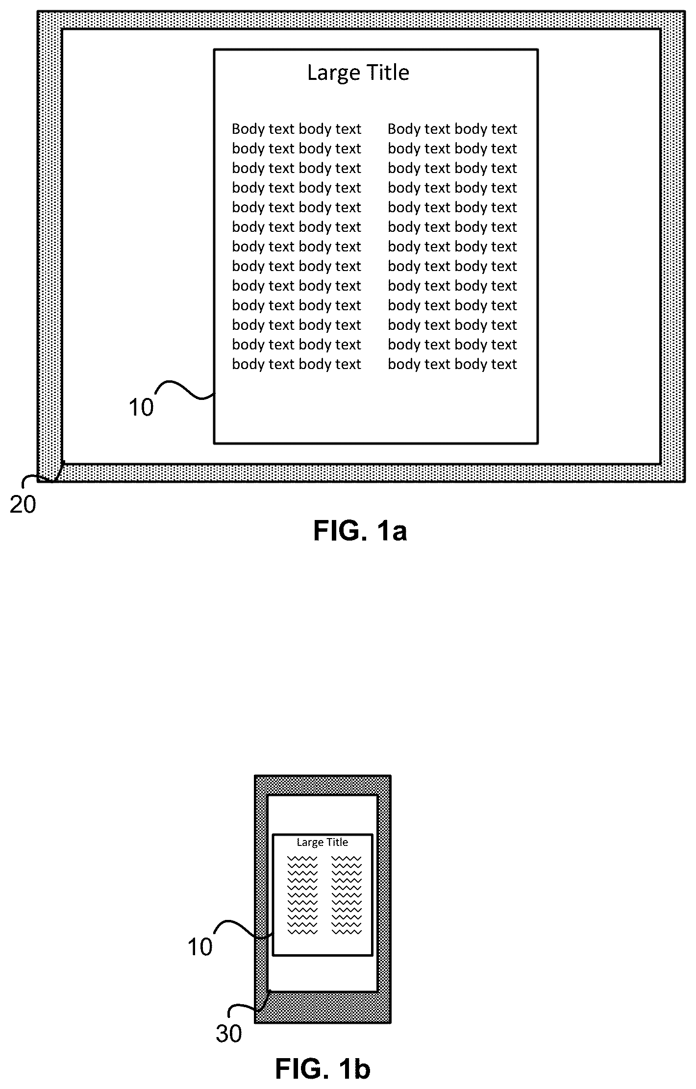 Patent US12602534 Figure 1 – Method and system to display content from a PDF document on a small screen